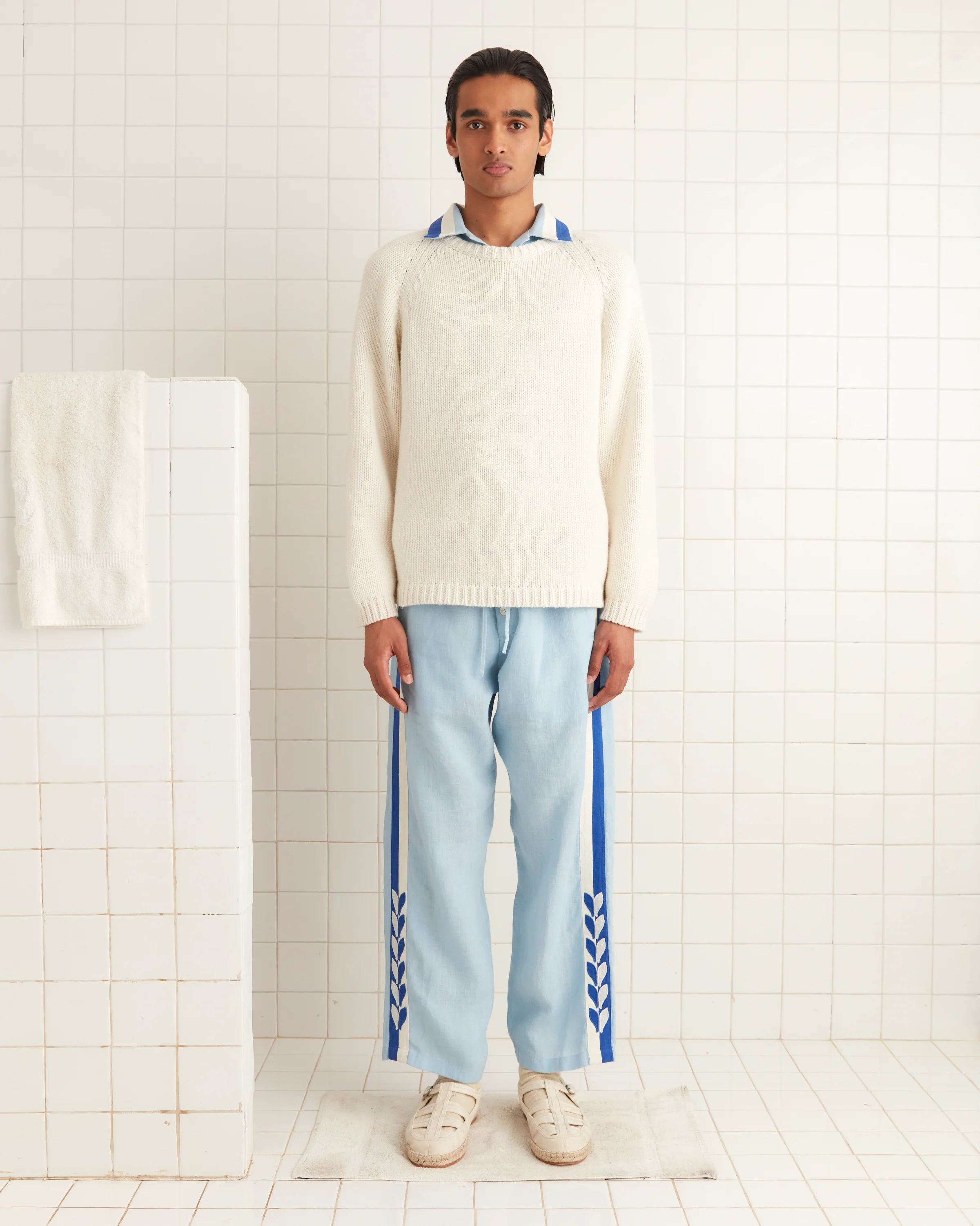 Seedling Stripe Pajama Pants