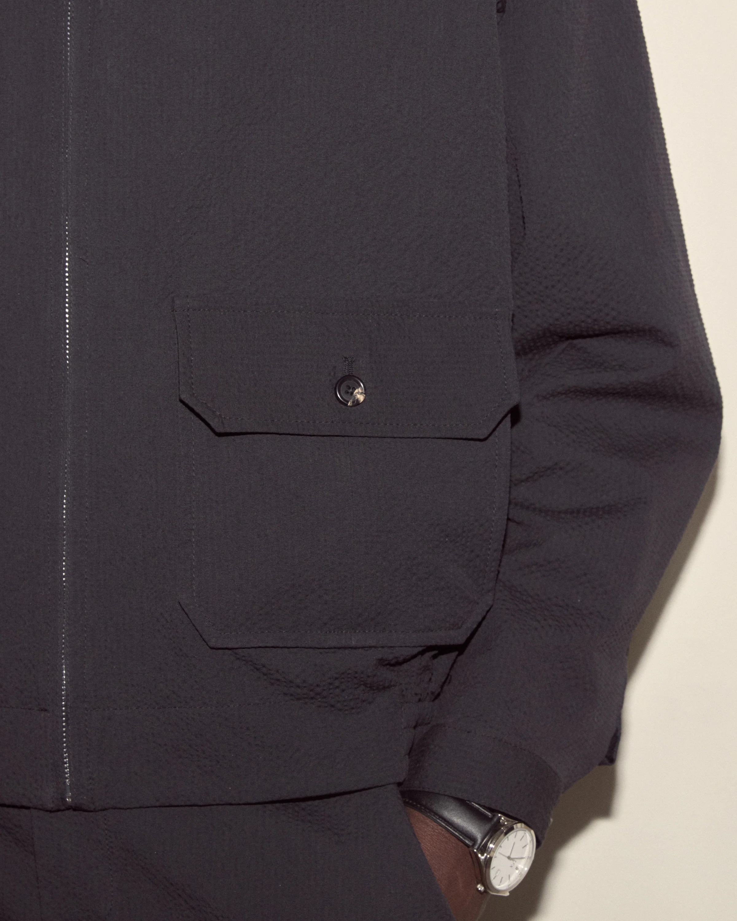 Seersucker Coach's Jacket - Image 3