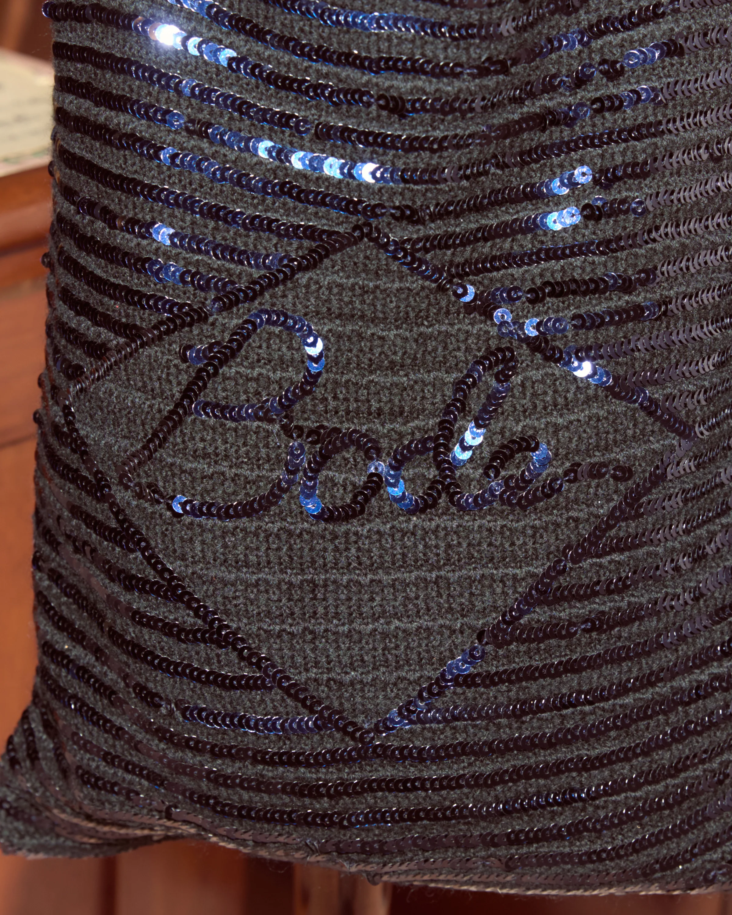 Sequin Spotlight Tote - Black - Image 2