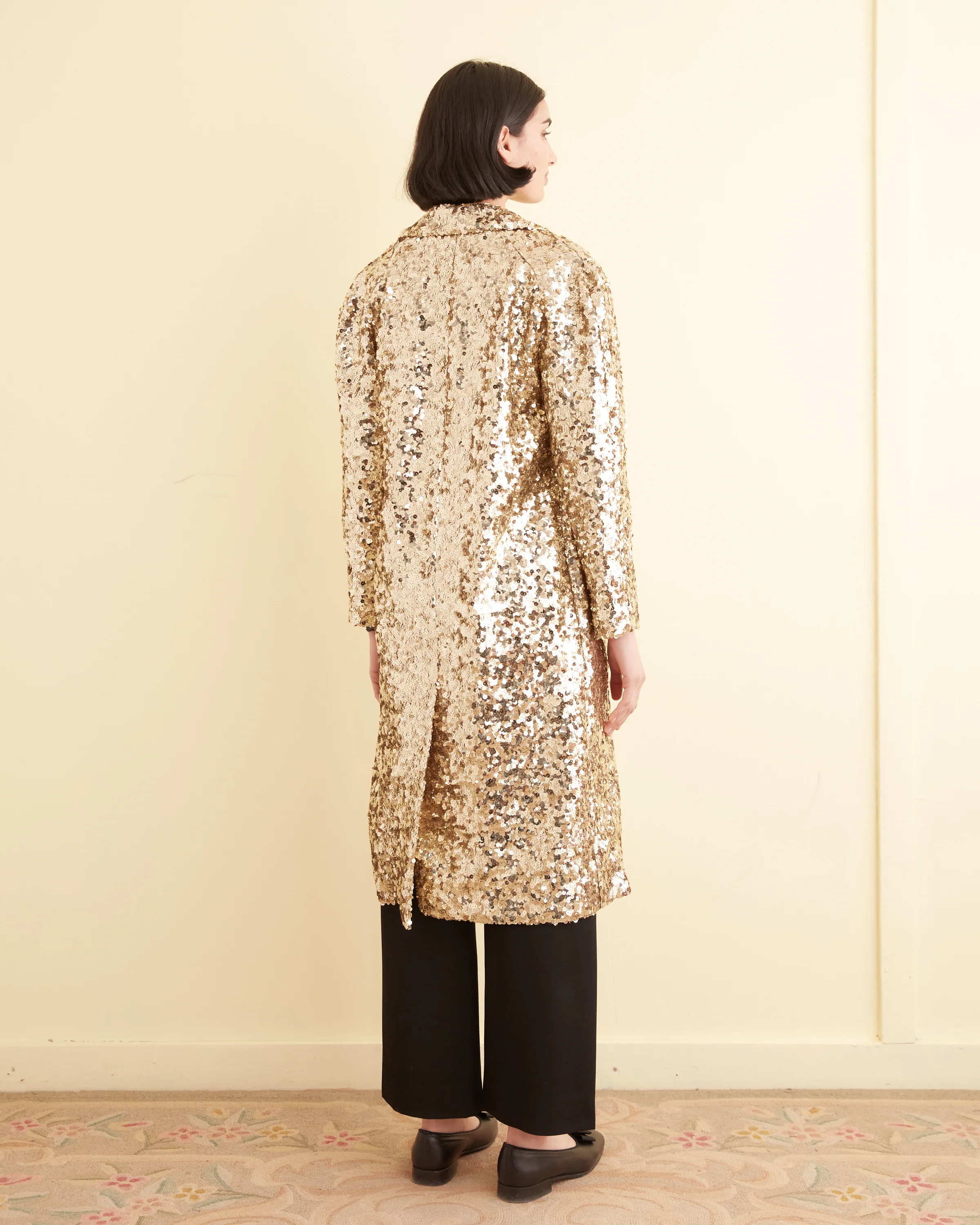 Sequin Worcester Coat - Image 3