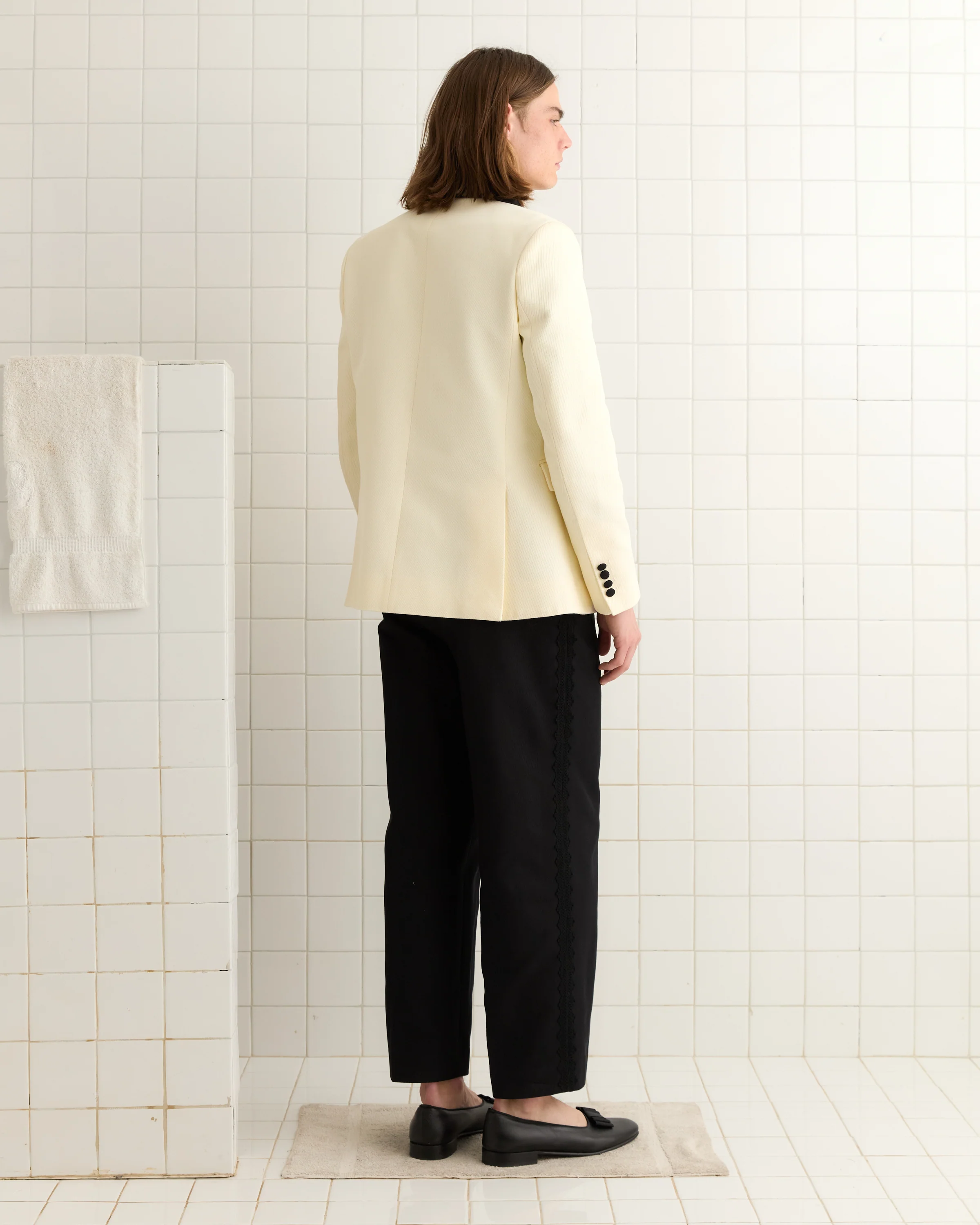 Seymour Suiting Trousers - Black - Image 3