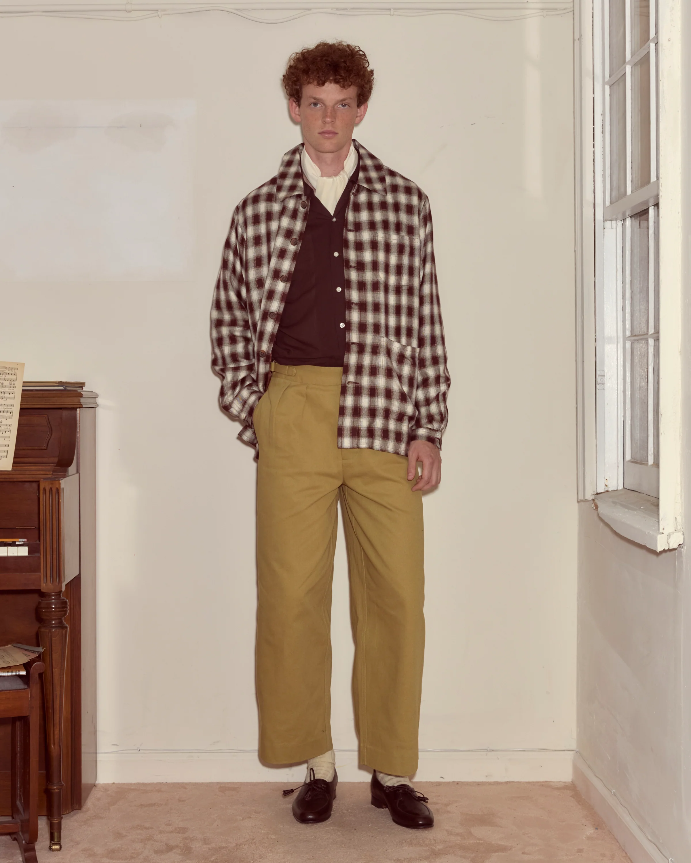 Shadow Plaid Franck Jacket