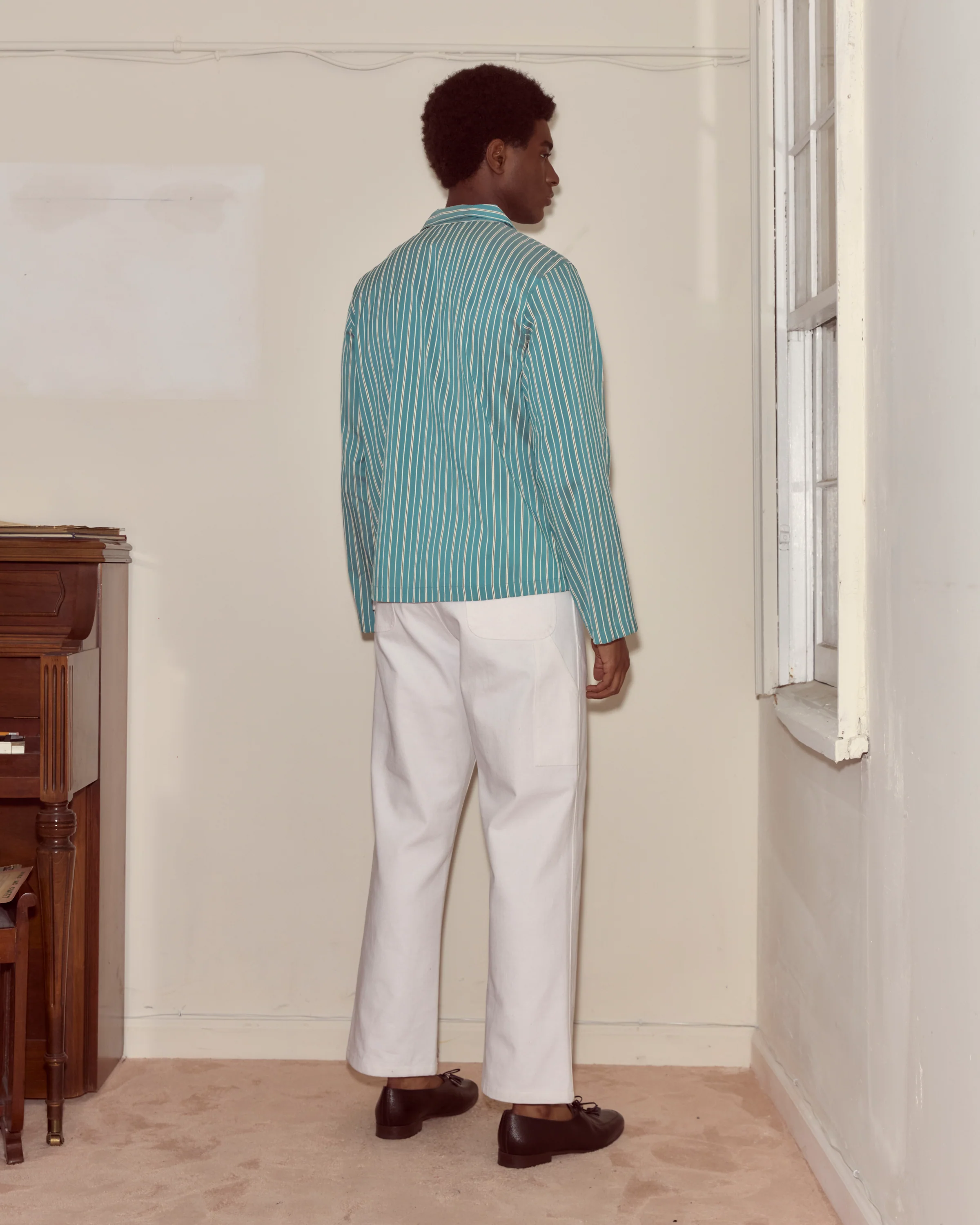 Shore Stripe Long Sleeve Shirt - Image 4