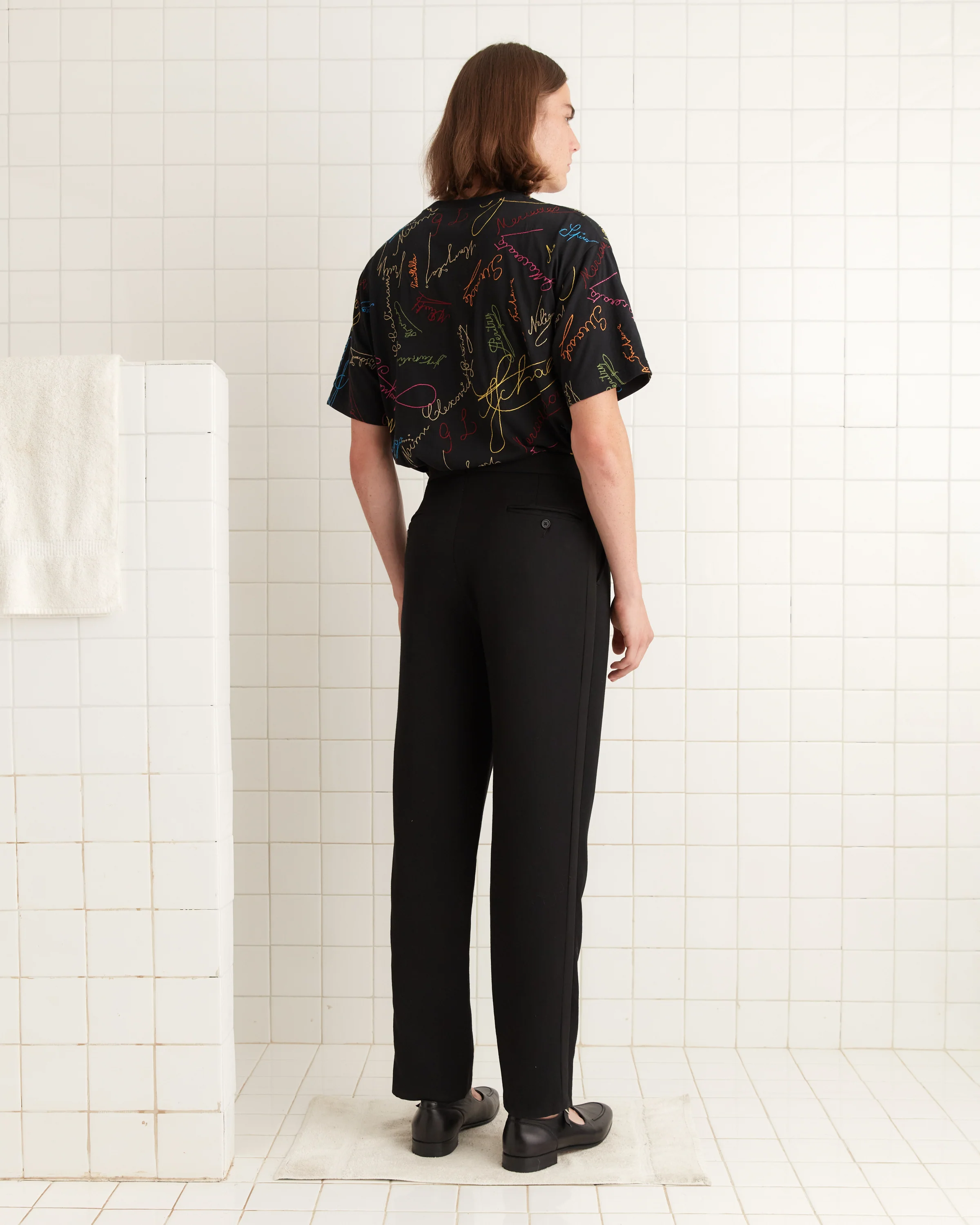 Signature Scrawl Boxy Tee - Image 3