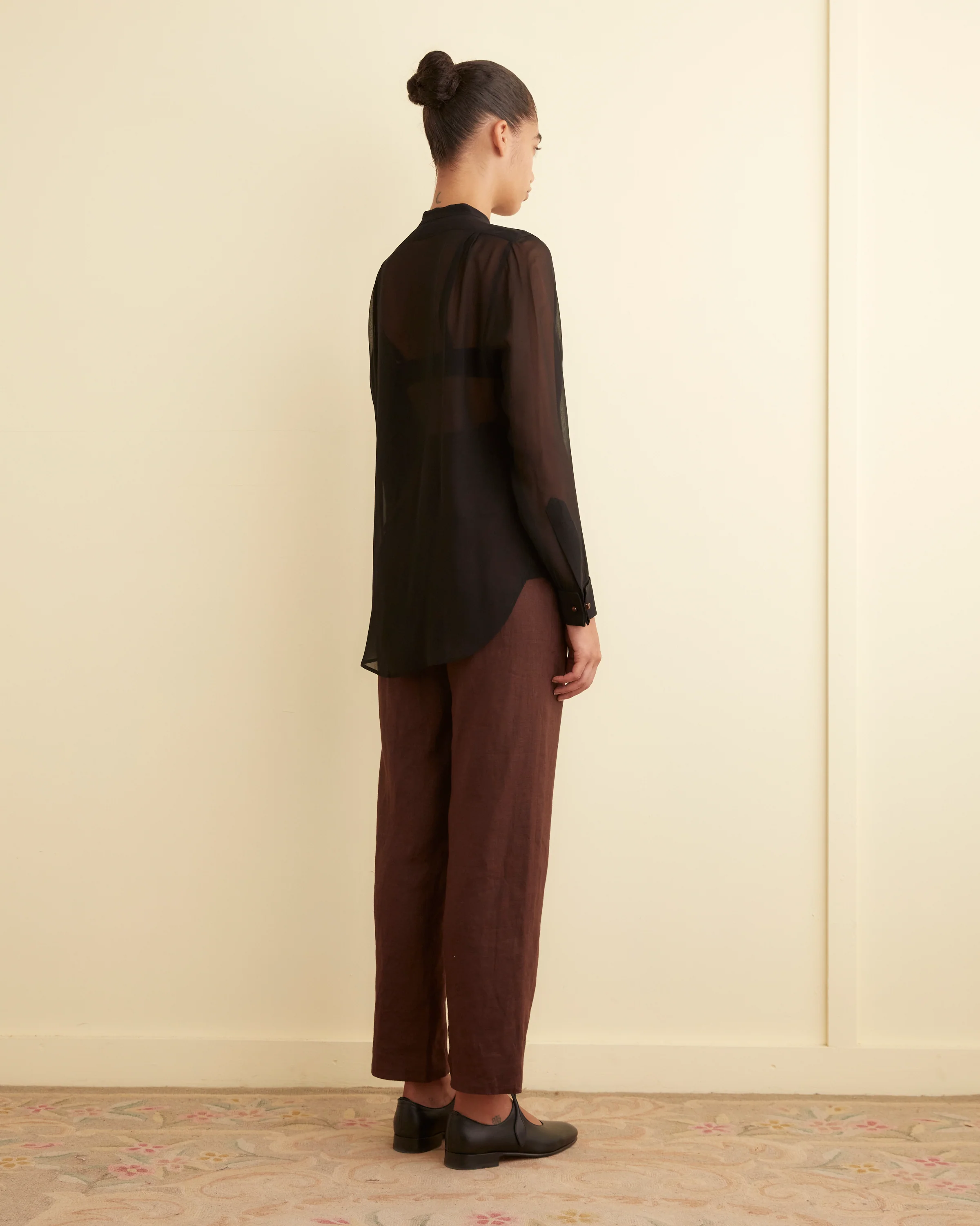 Silas Shirt - Black - Image 3