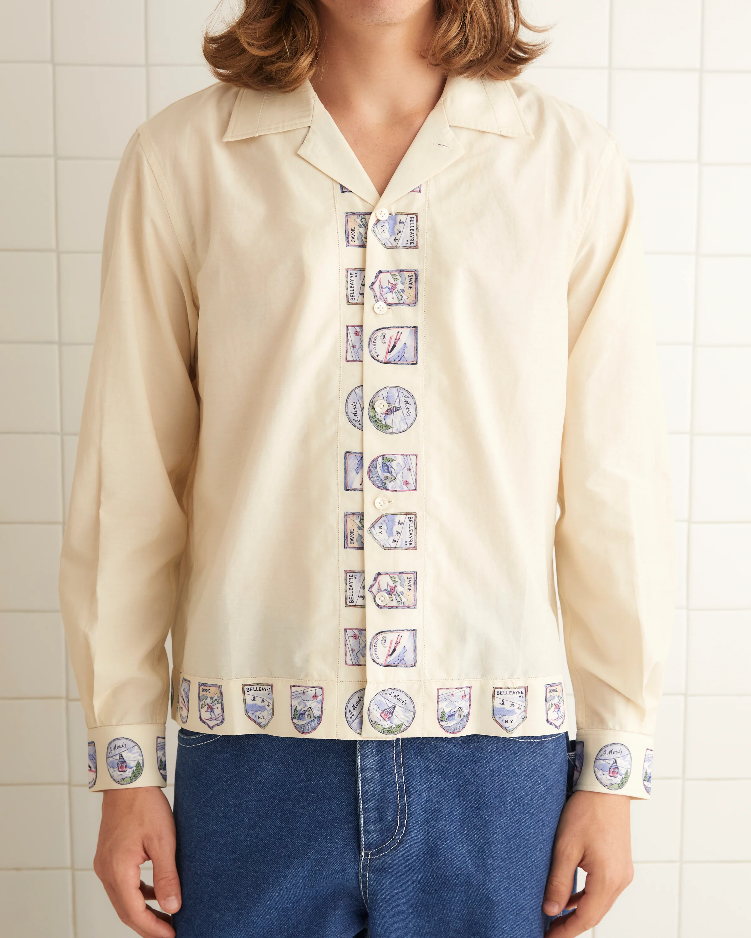 Ski Season Long Sleeve Shirt - Image 2