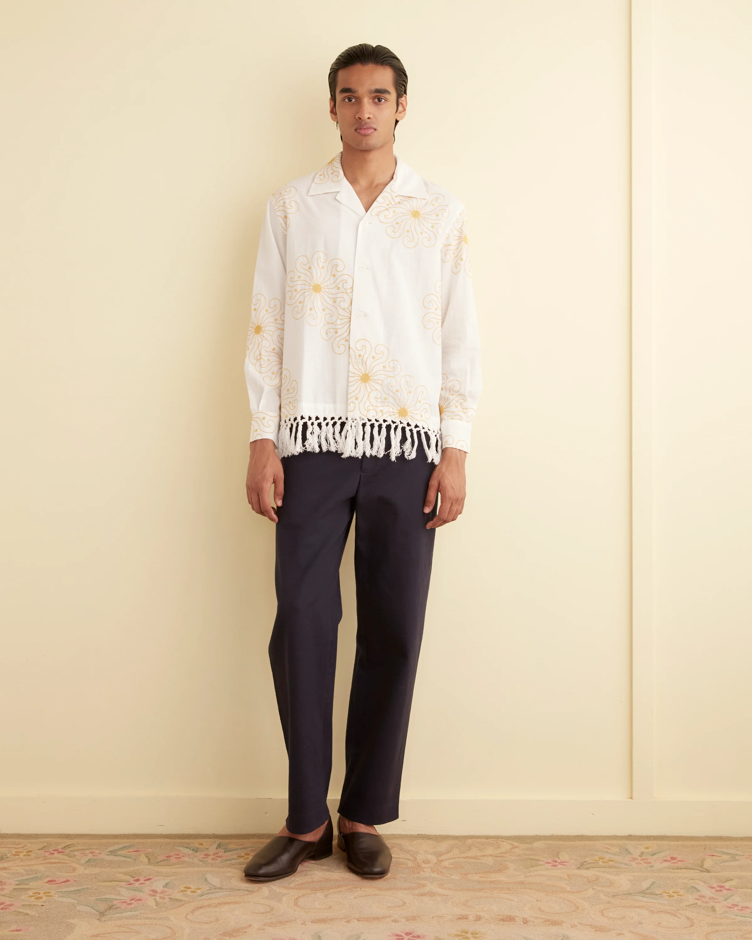 Soleil Fringe Long Sleeve Shirt - Image 2