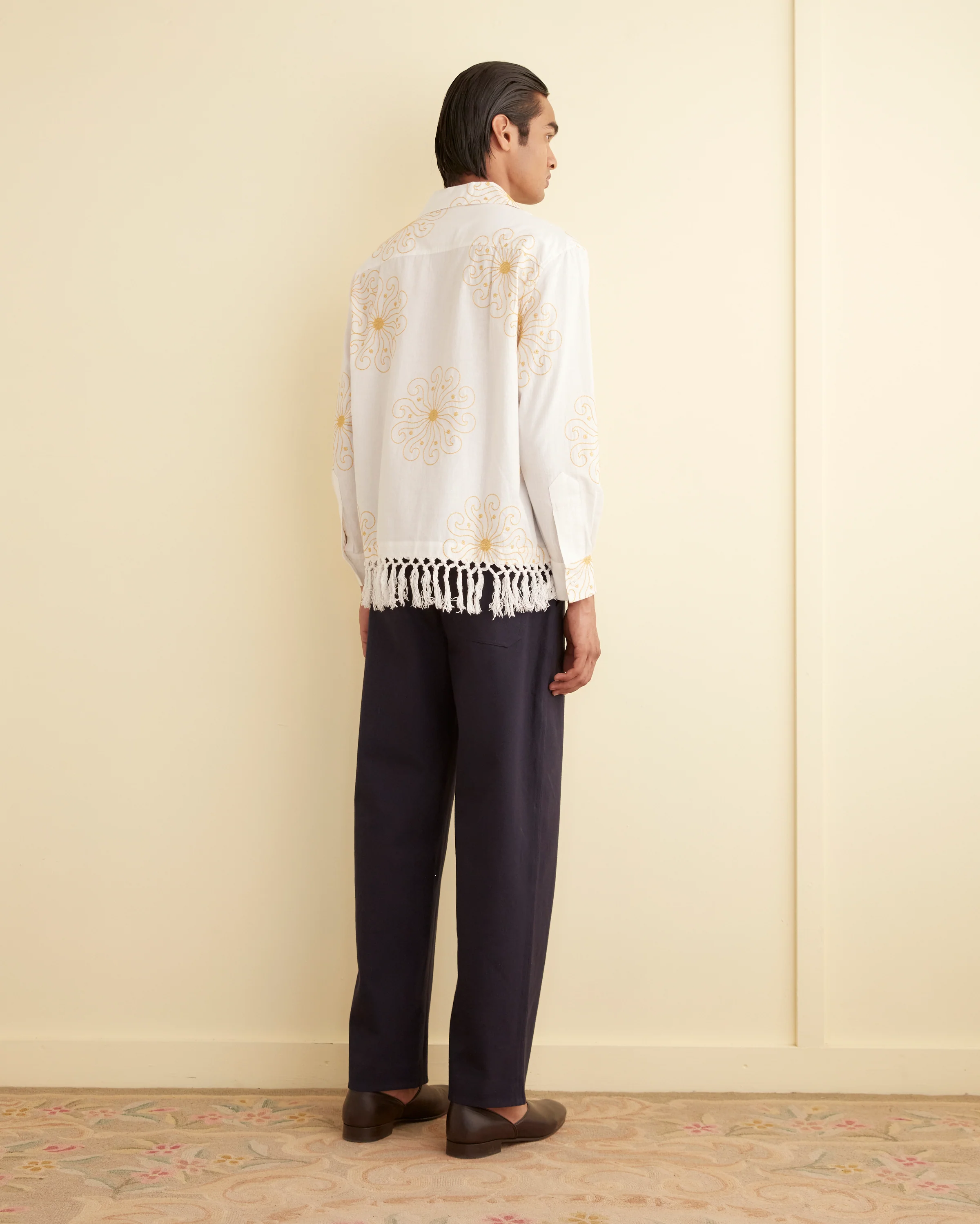 Soleil Fringe Long Sleeve Shirt - Image 3