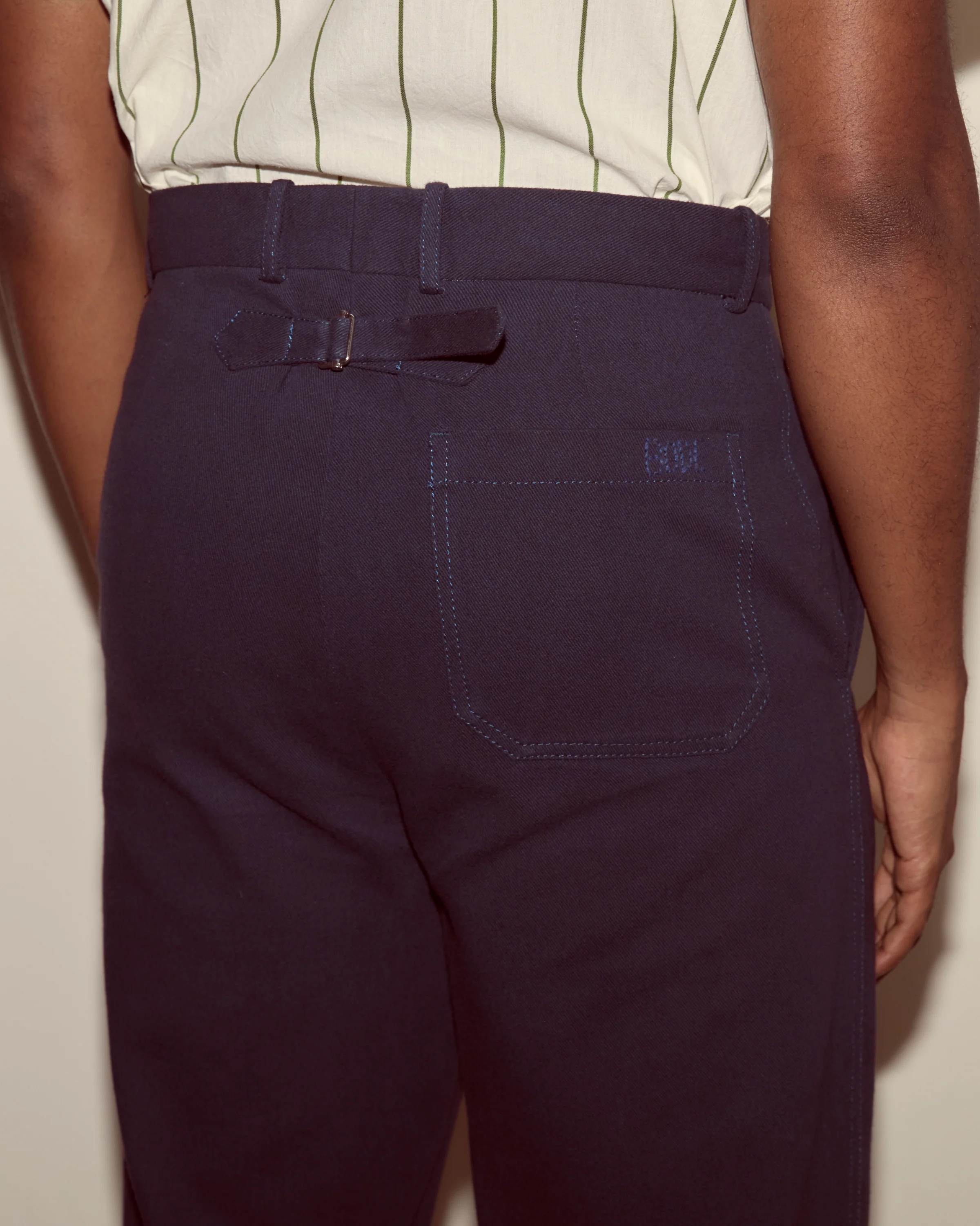 Standard Trousers - Navy - Image 2