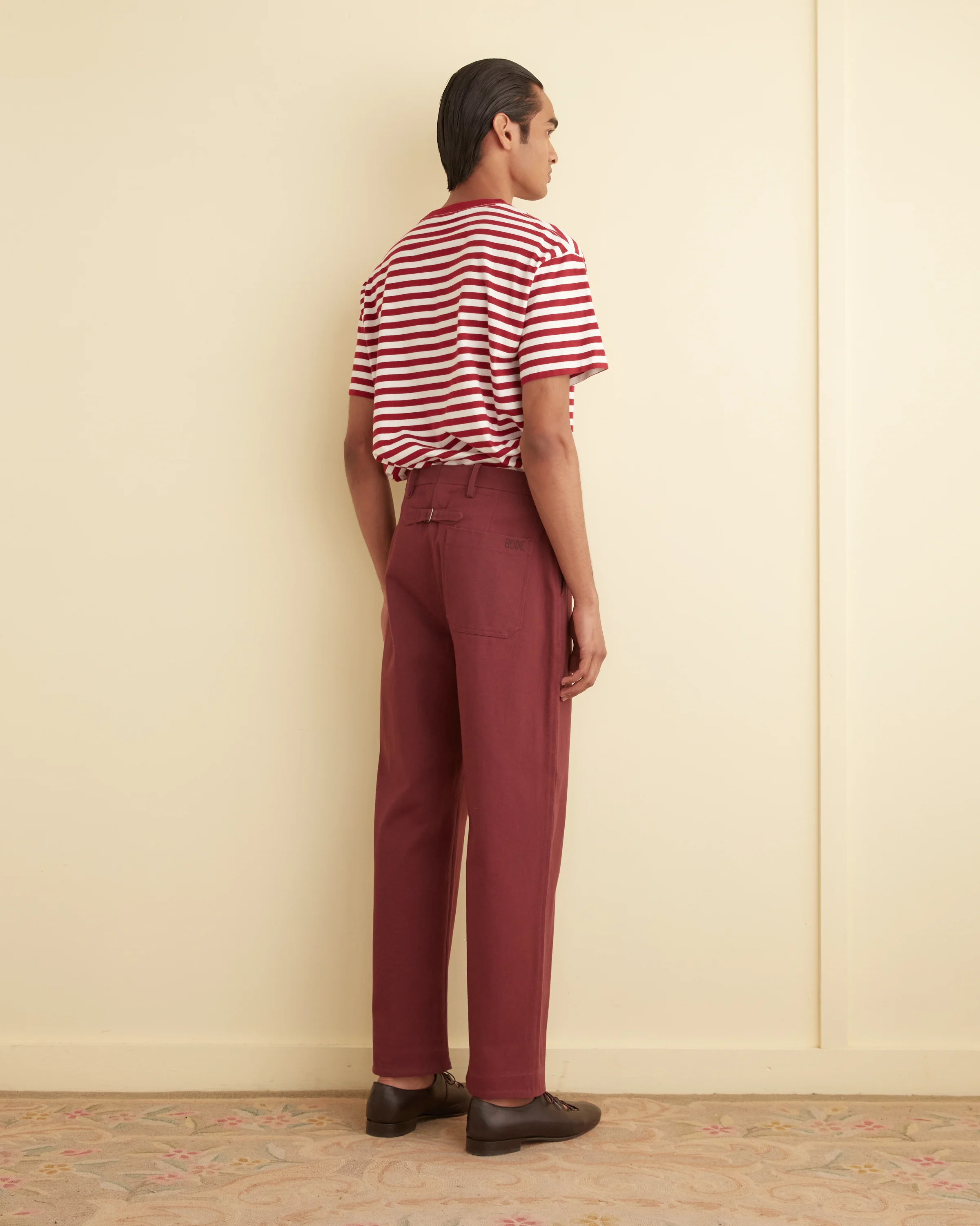Standard Trousers - Merlot - Image 3