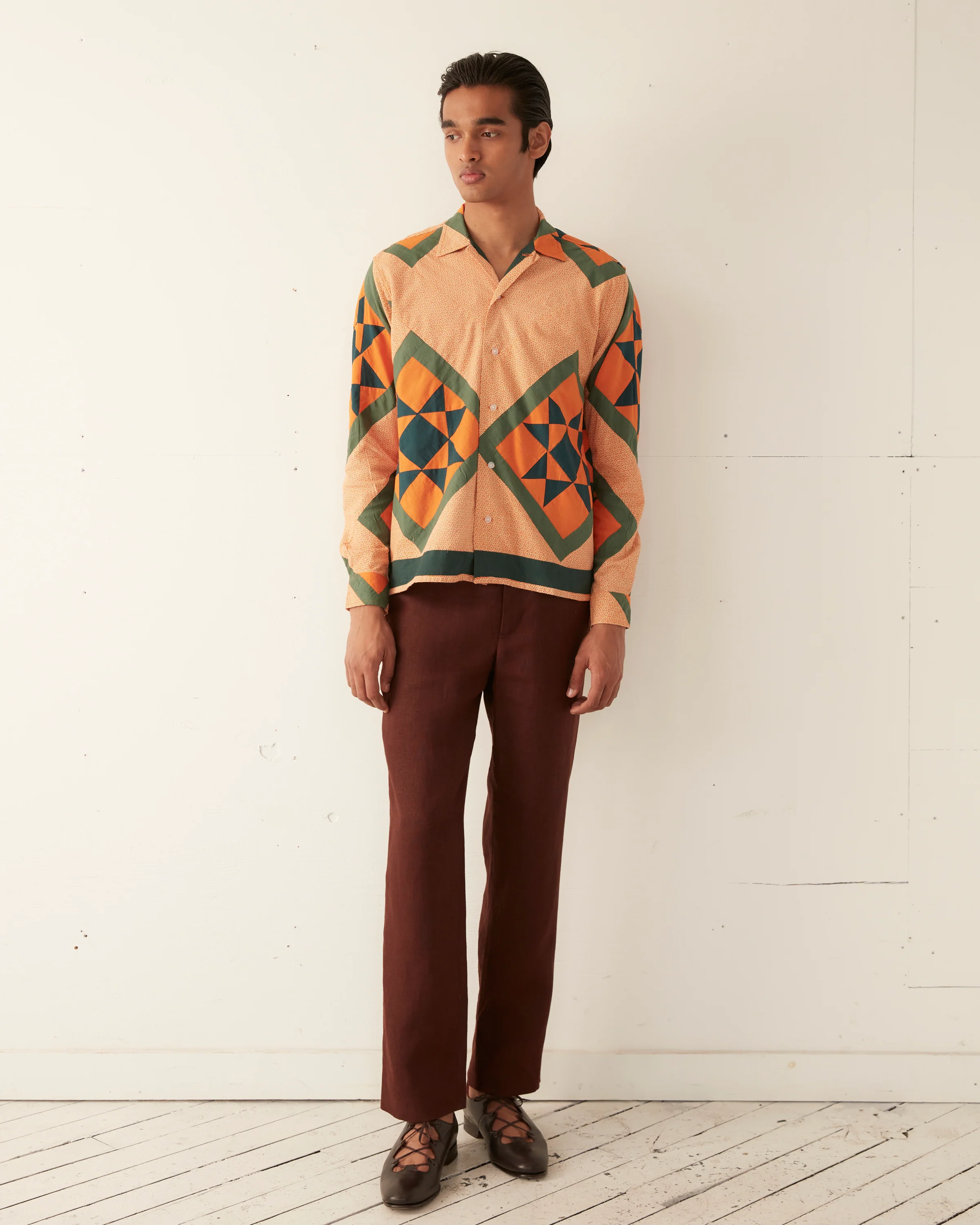 Star Quilt Long Sleeve Shirt - Image 2