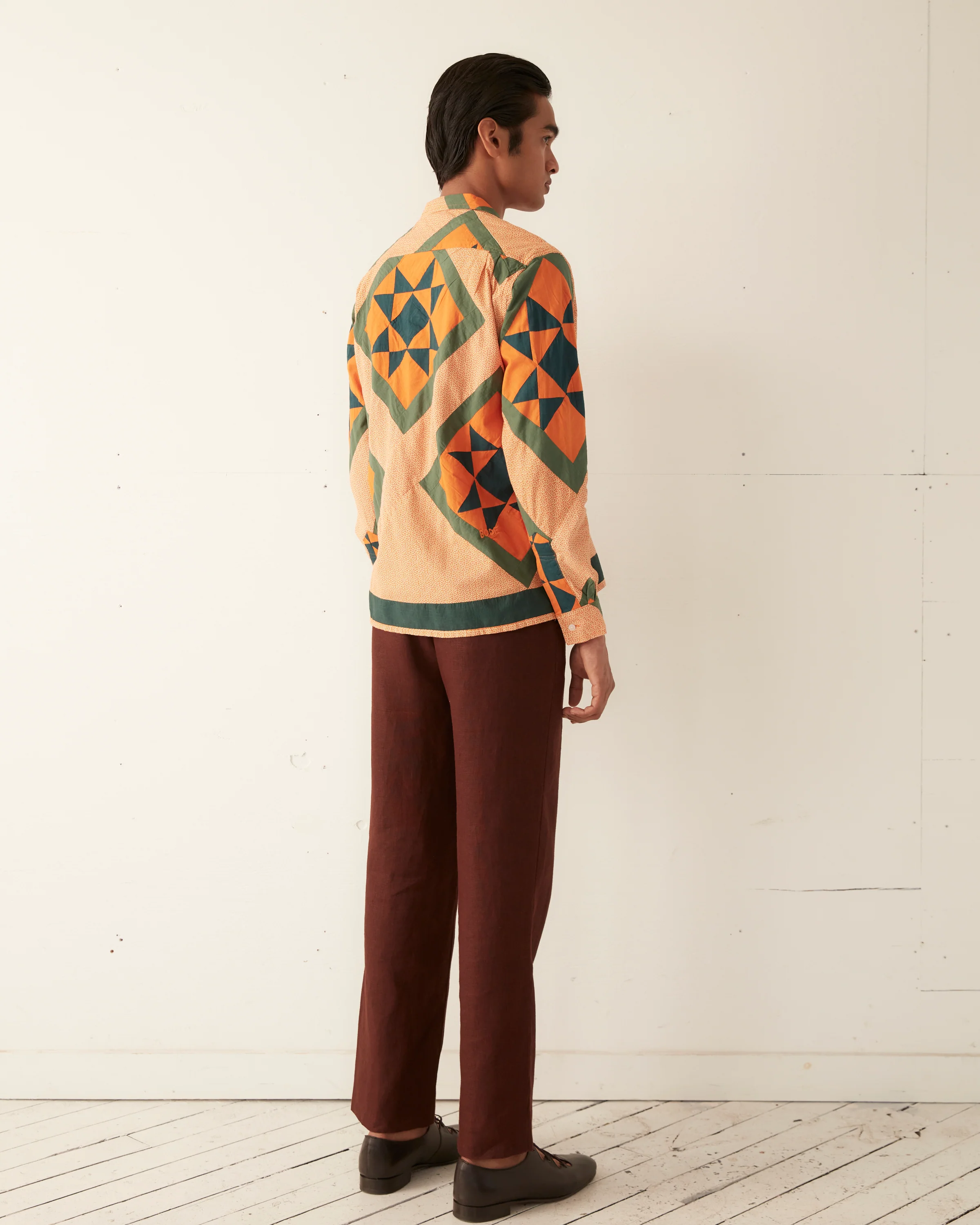 Star Quilt Long Sleeve Shirt - Image 4