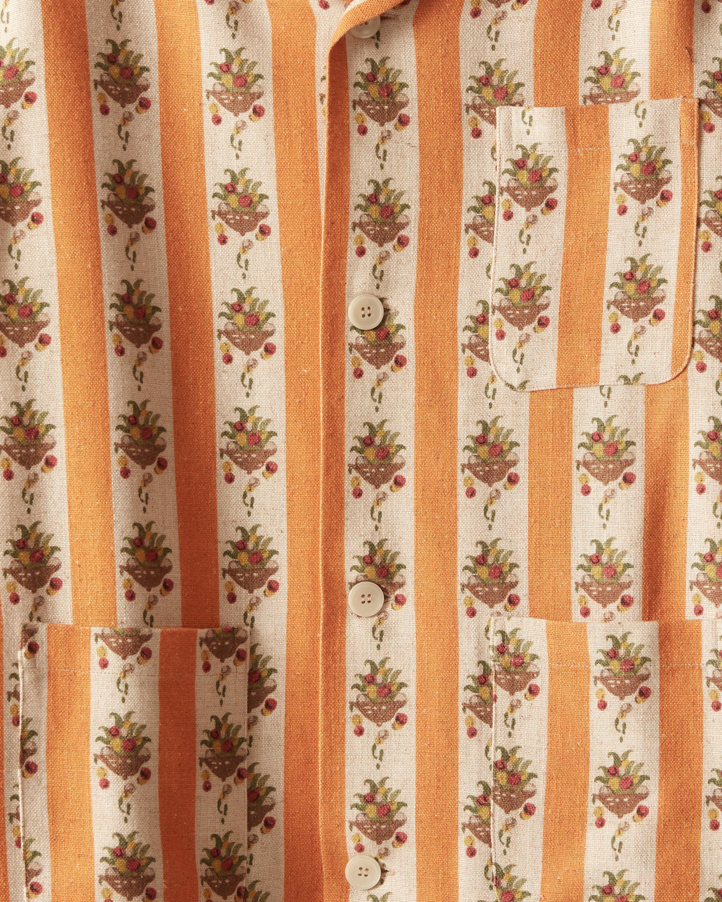Striped Fruit Bowl Long Sleeve Shirt - Image 3