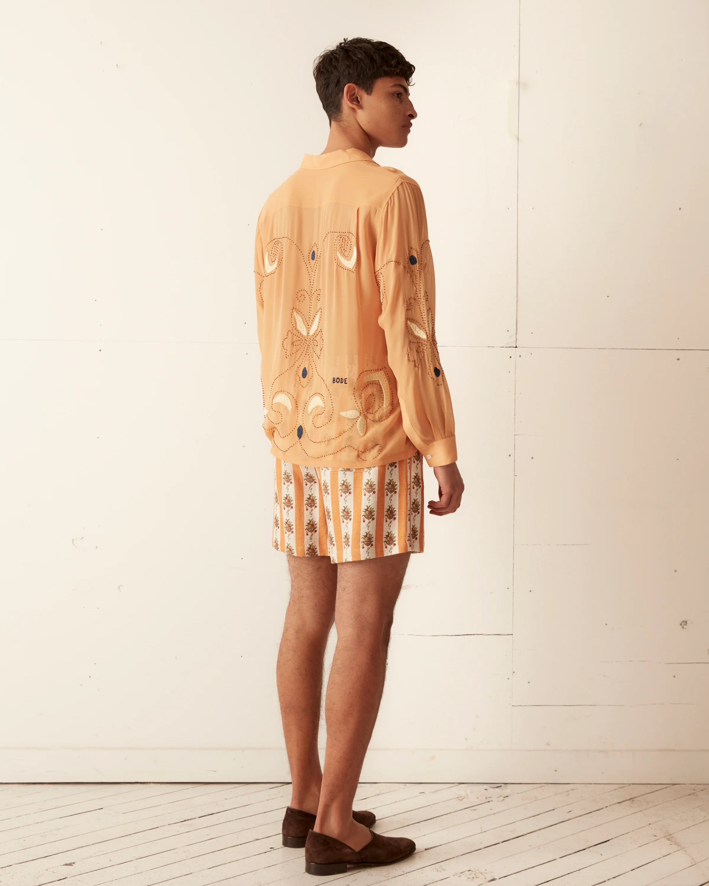 Striped Fruit Bowl Shorts - Image 5
