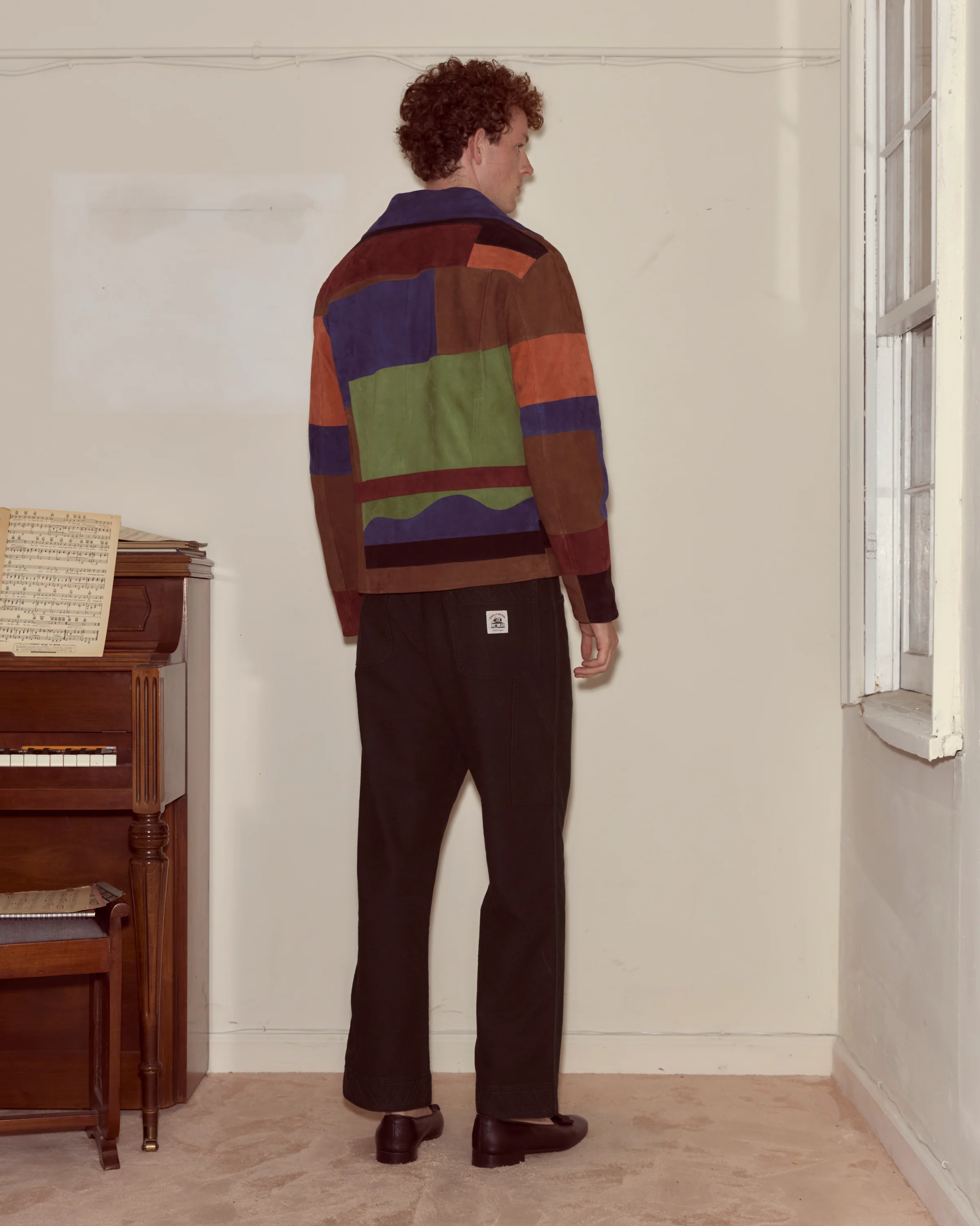 Suede Collage Jacket - Image 3