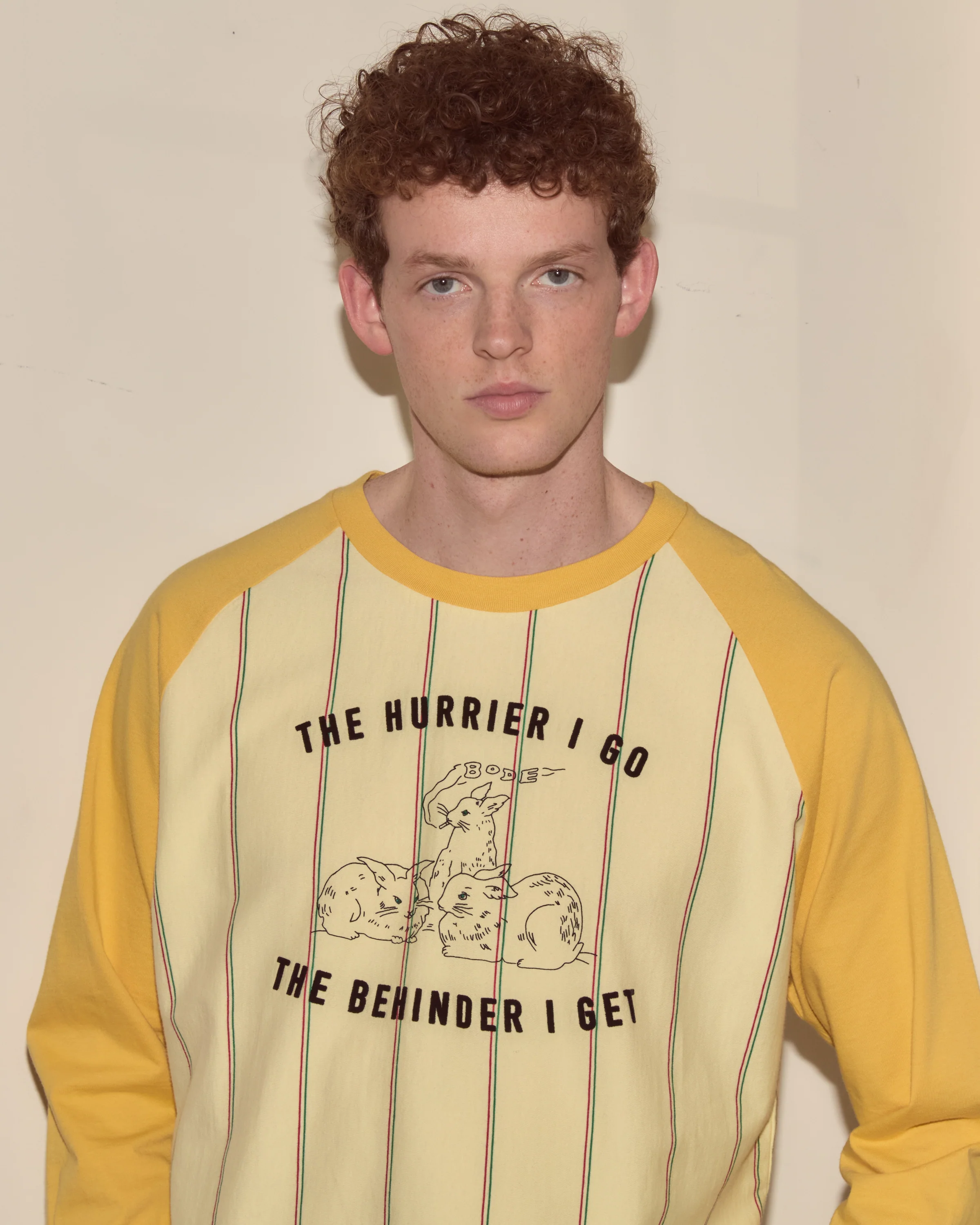Summertime Stripe Baseball Tee - Image 2