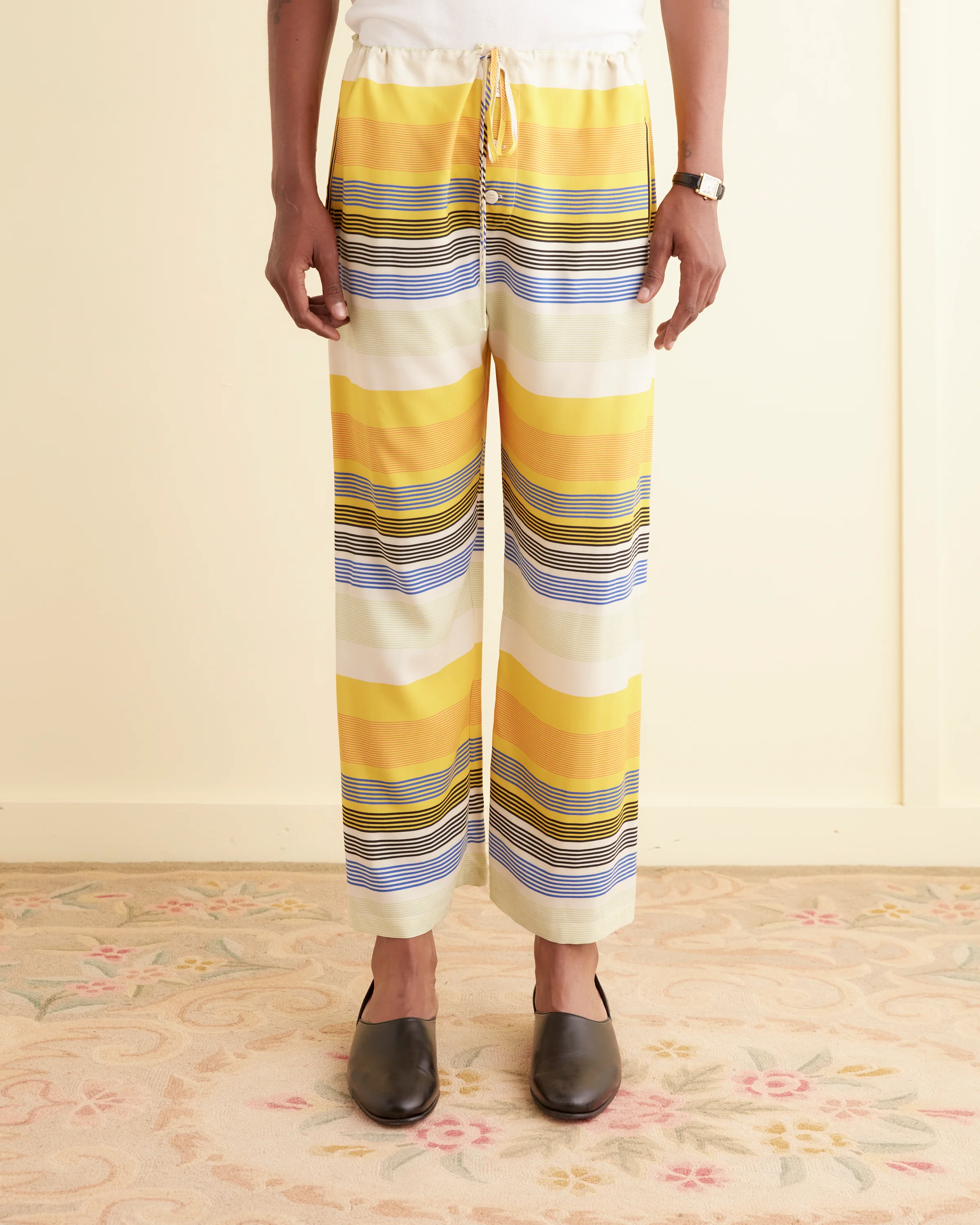 Sunset Stripe Pajama Pants - Image 2