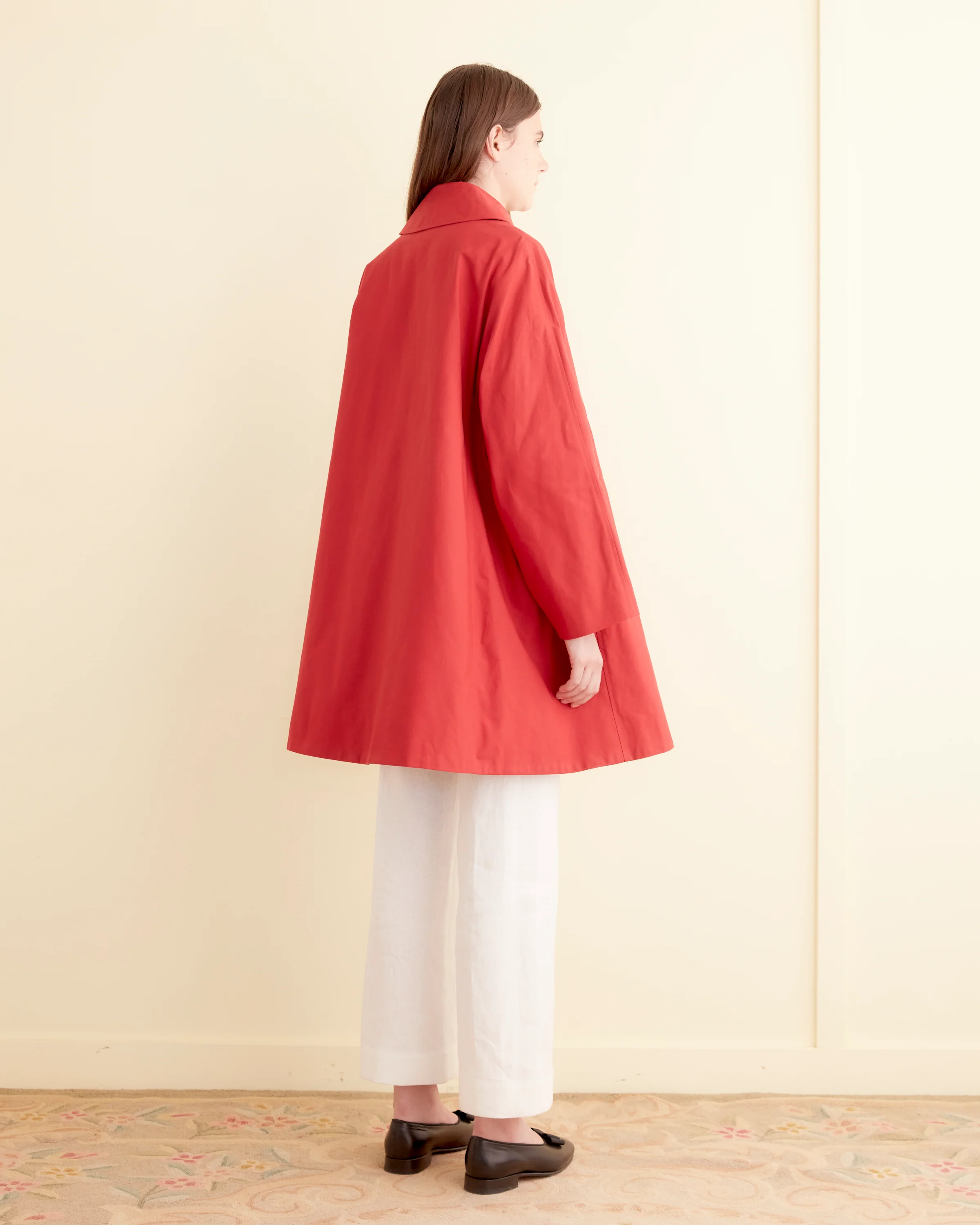 Swing Peacoat - Red - Image 3