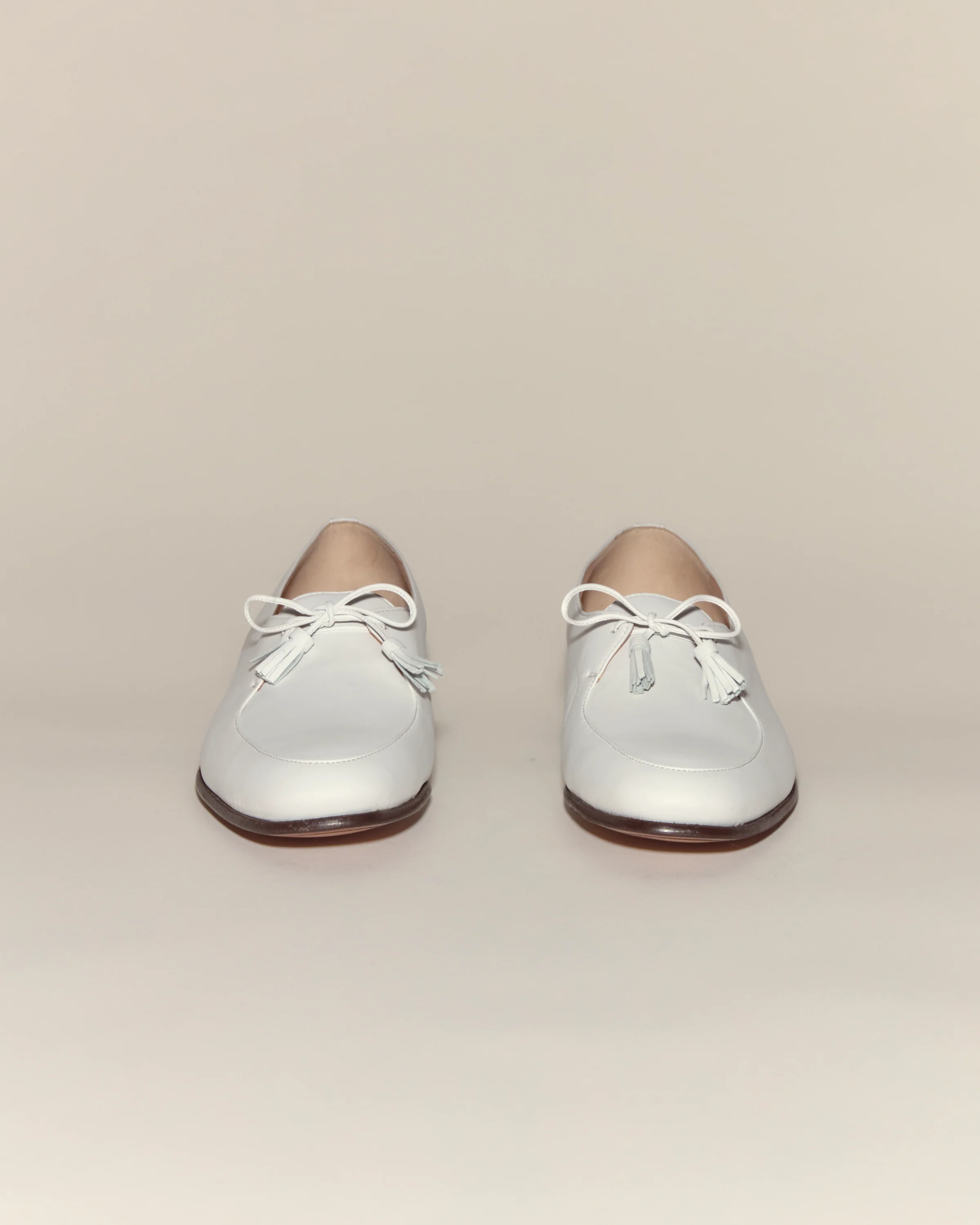 Tassel Shoes - White - Image 5