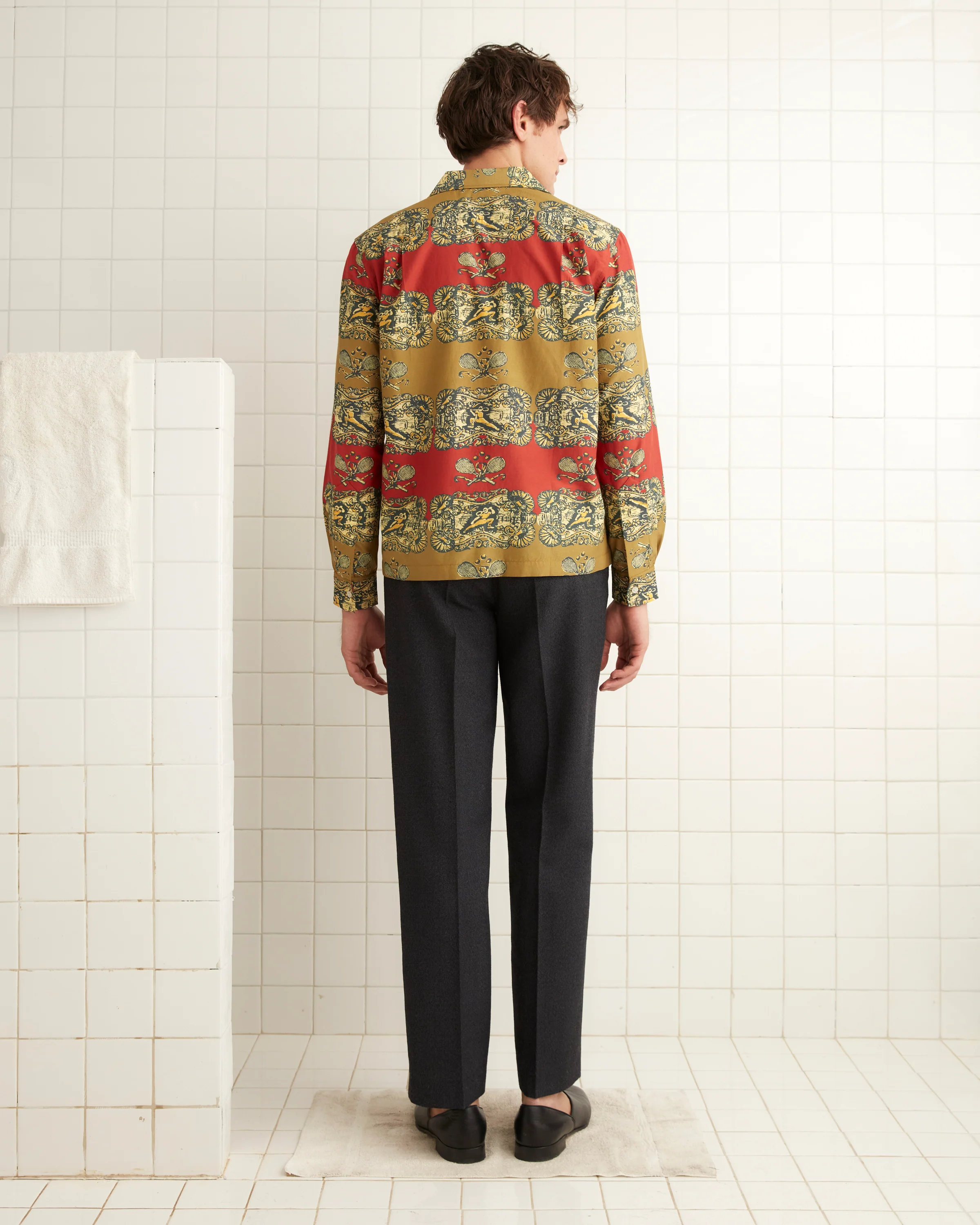 Tennis Court Long Sleeve Shirt - Image 3