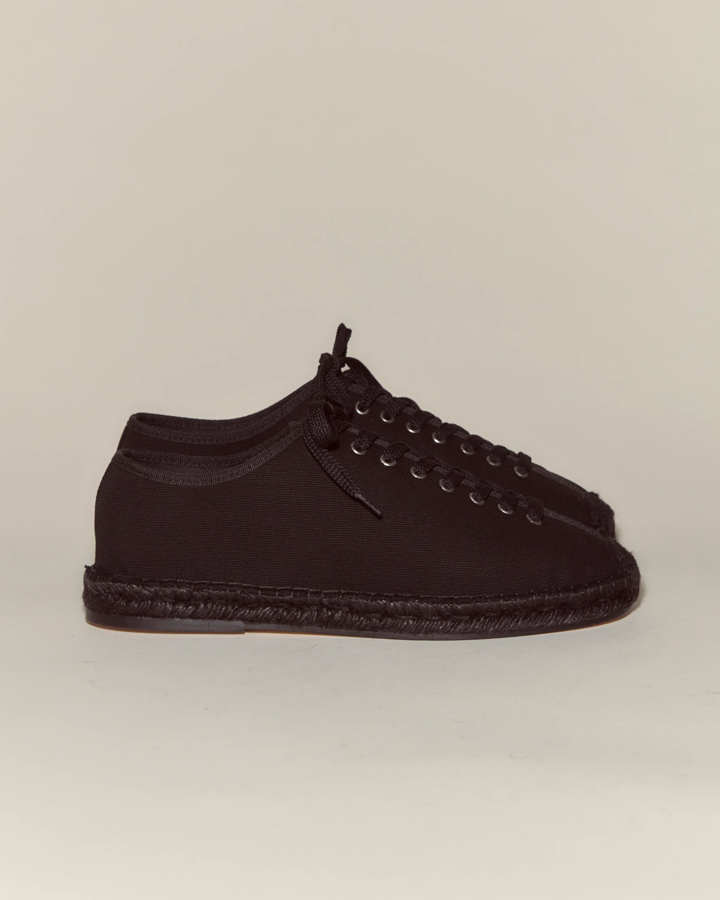 Tennis Espadrilles - Black - Image 3