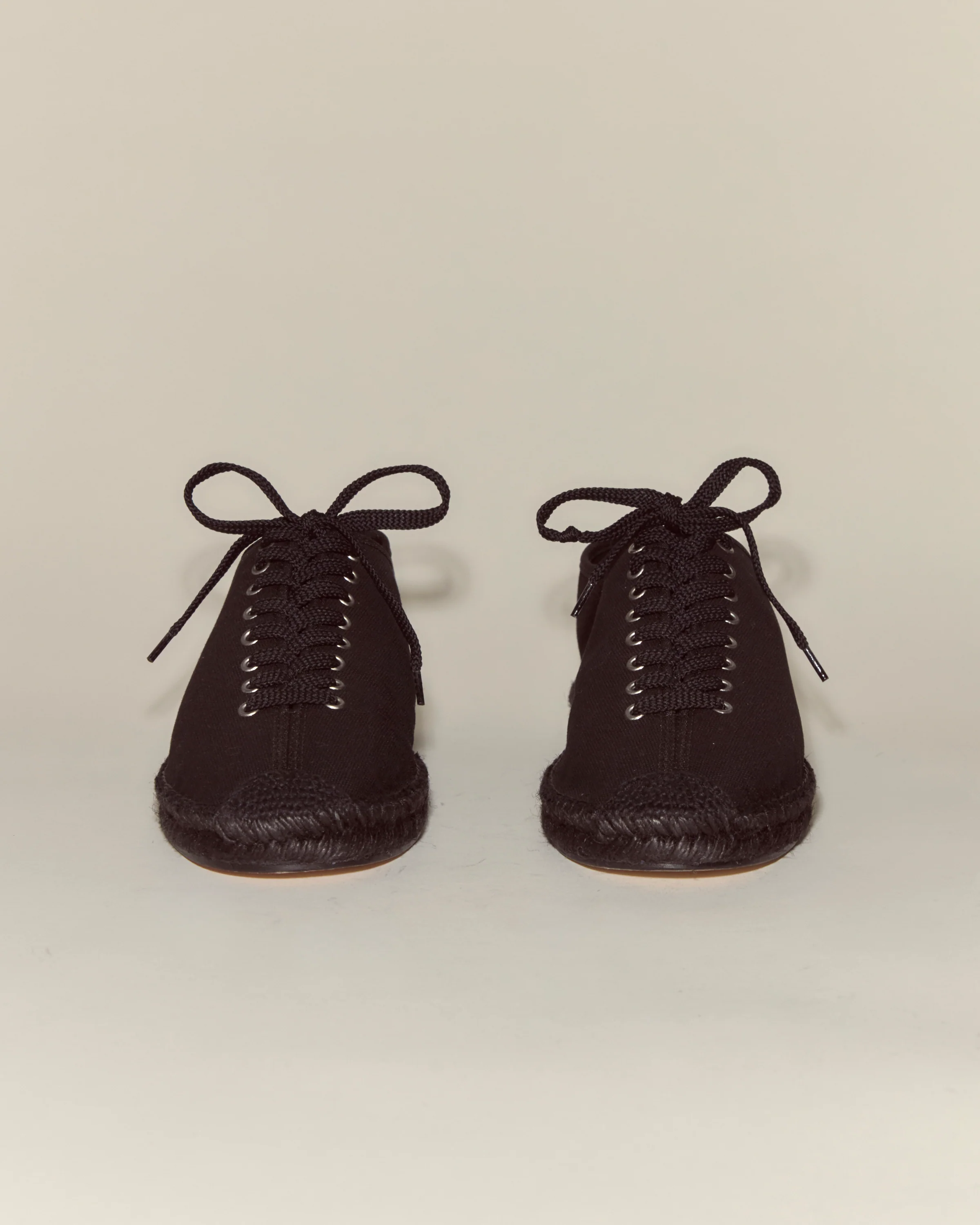 Tennis Espadrilles - Black - Image 4