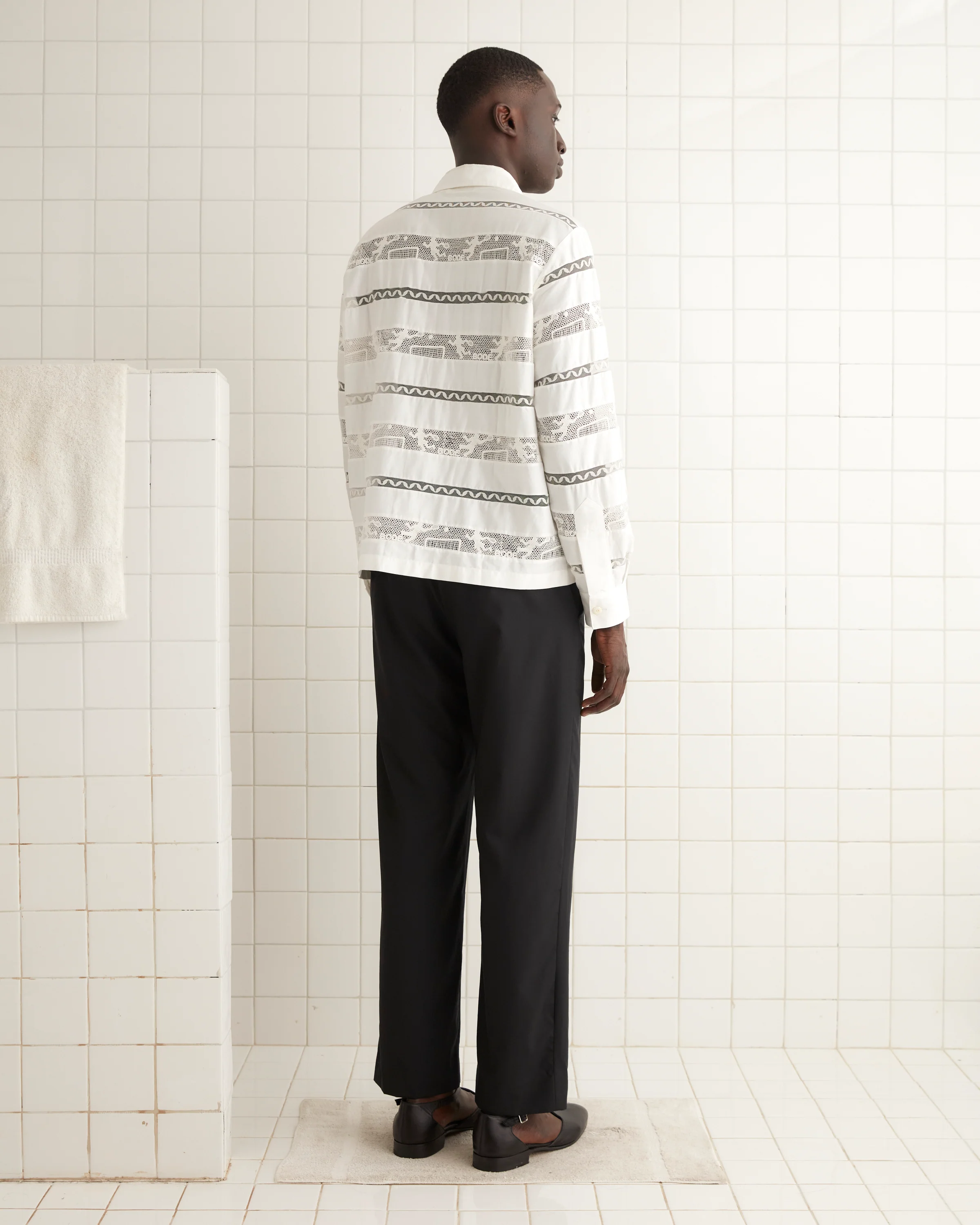 Tennis Lace Long Sleeve Shirt - Image 3