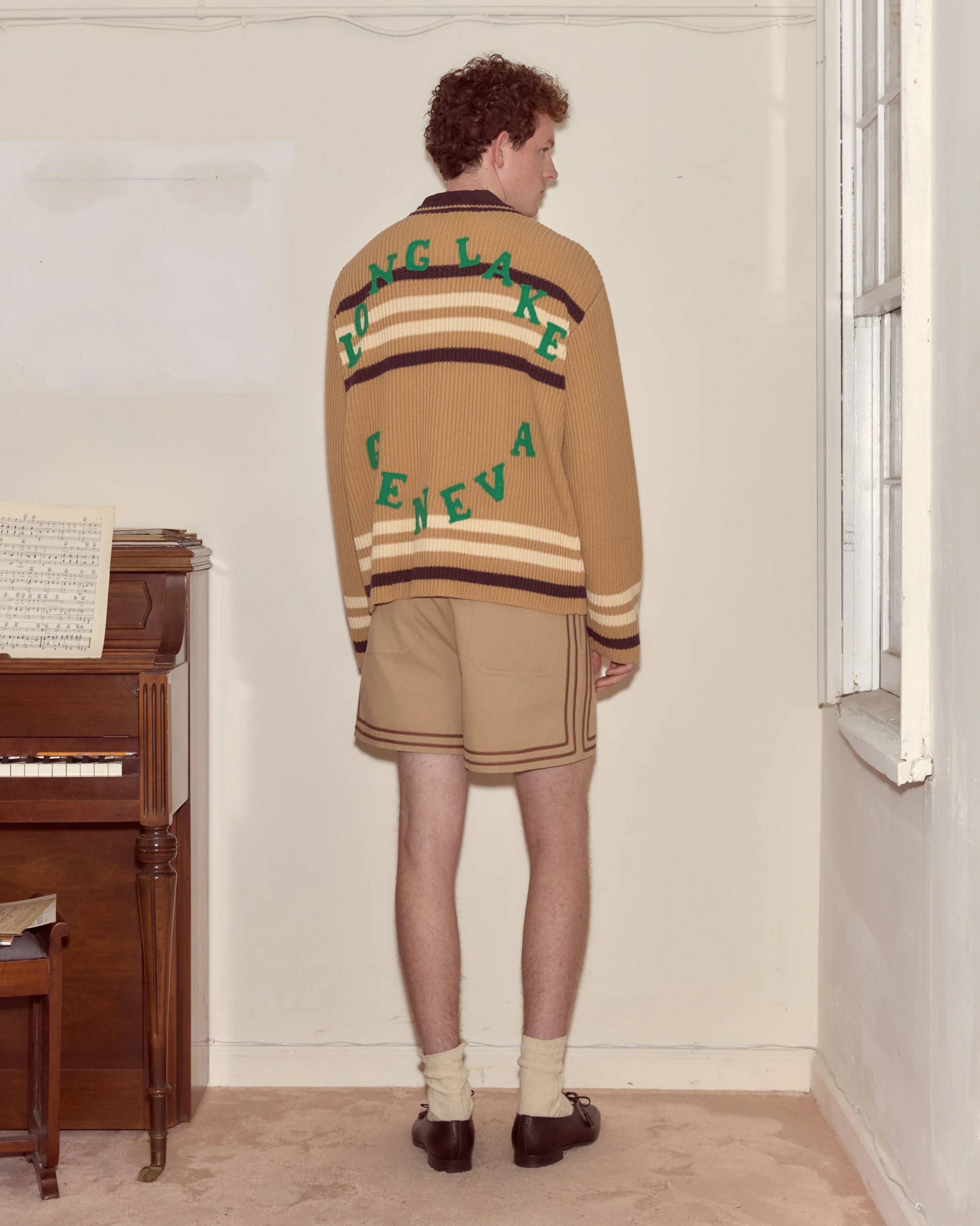 Timber Stripe Cardigan - Image 4