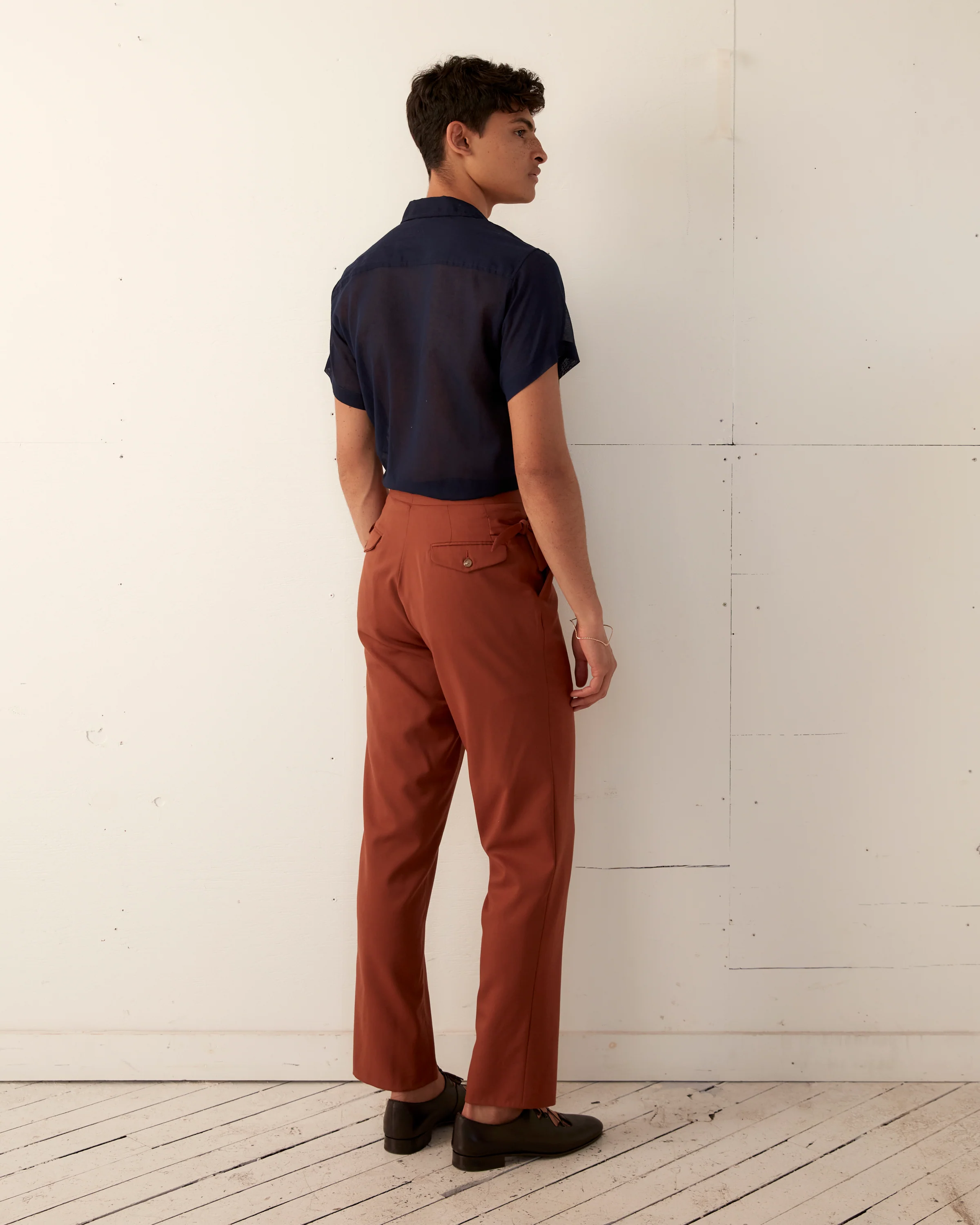 Tobacco Brown Trouser - Image 5