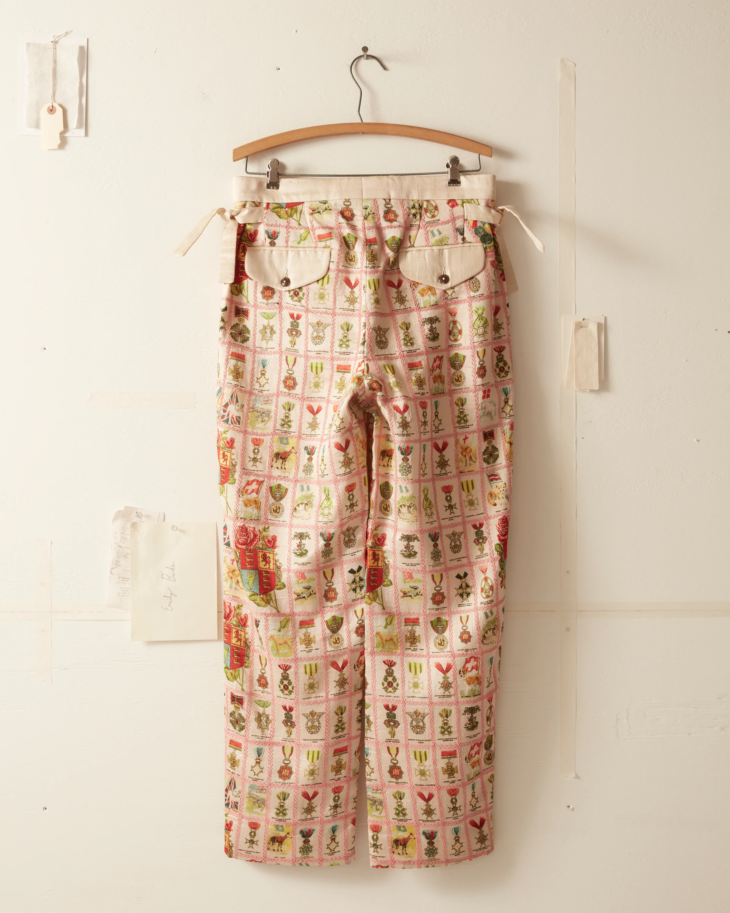 Tobacco Signet Quilt Trousers - Image 4
