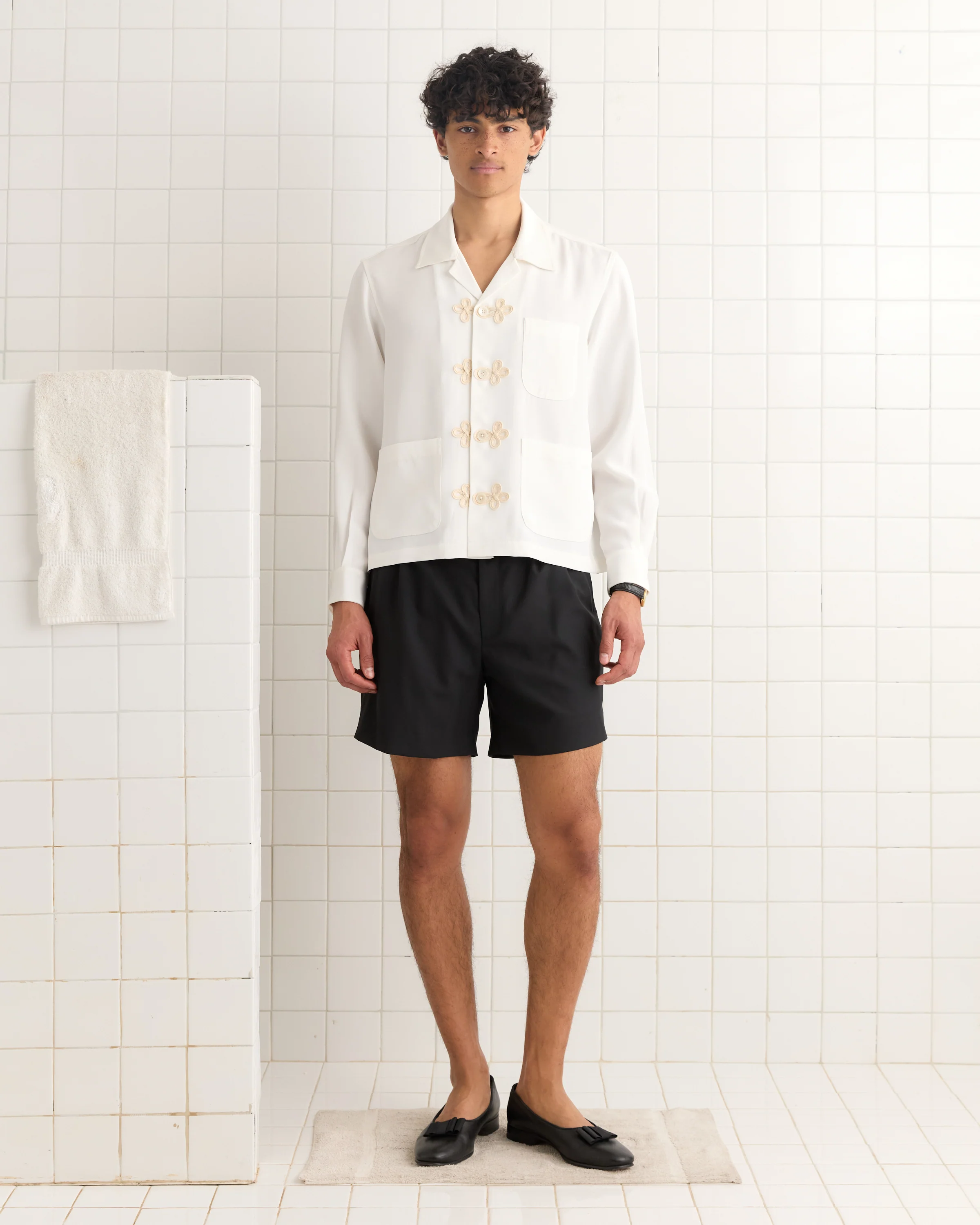 Trillium Long Sleeve Shirt - Cream