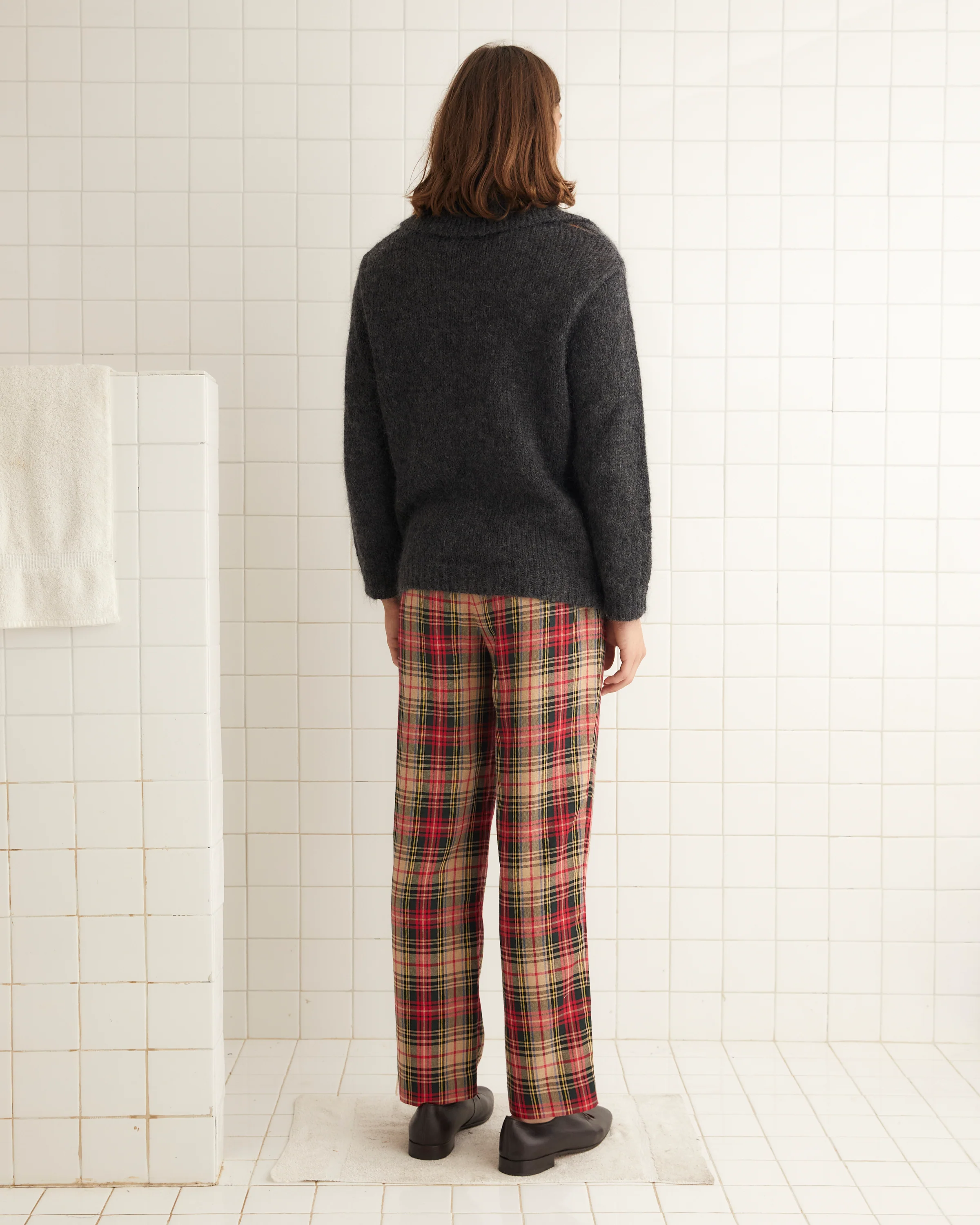 Truro Plaid Trousers - Image 3