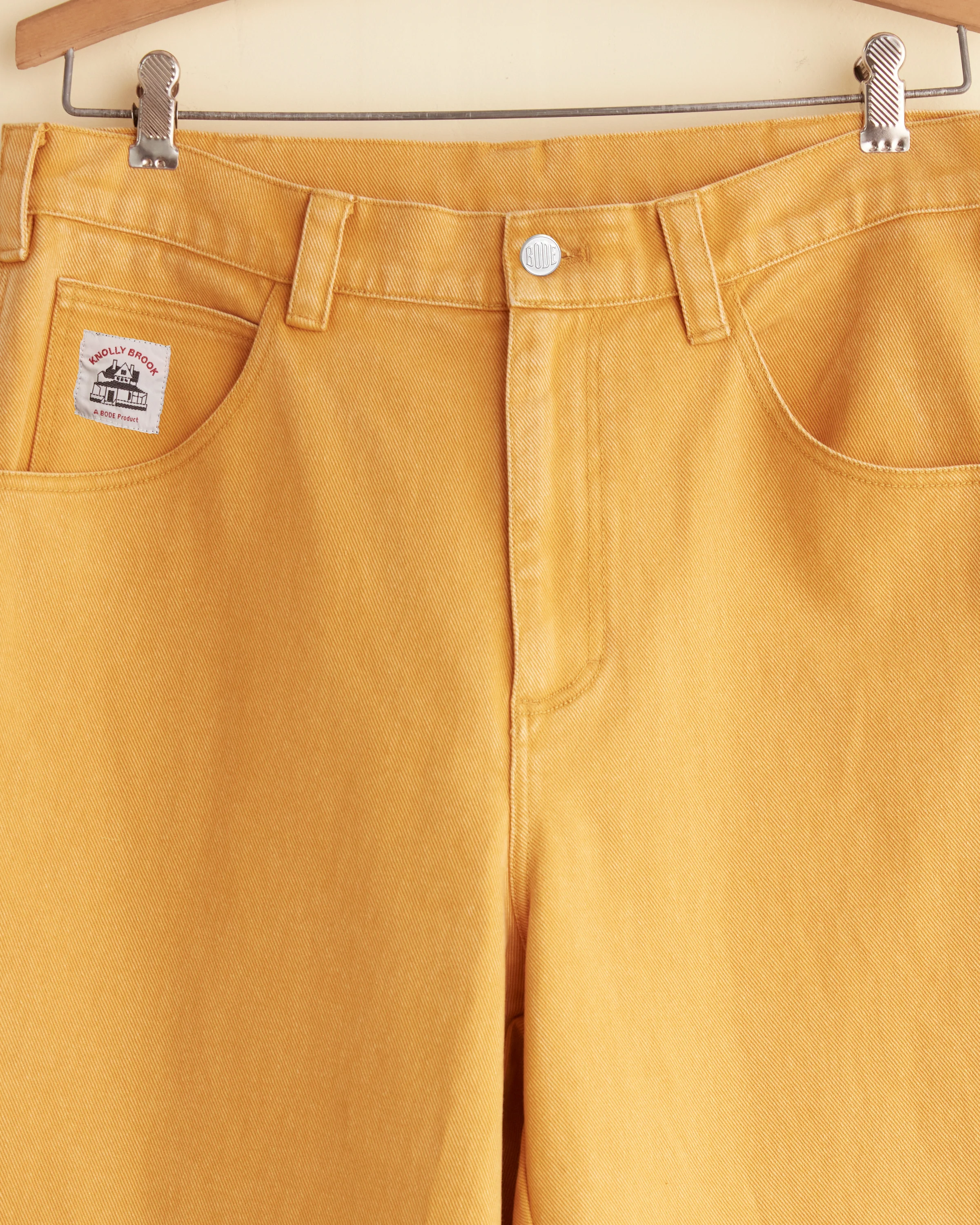 Twill Knolly Brook Trousers - Yellow - Image 2