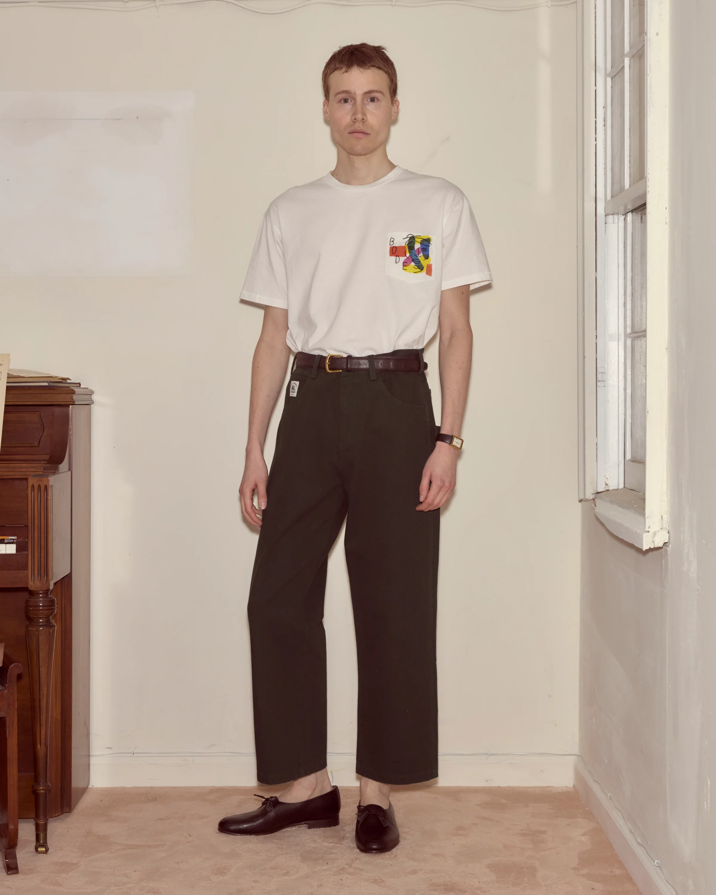 Twill Knolly Brook Trousers - Dark Green