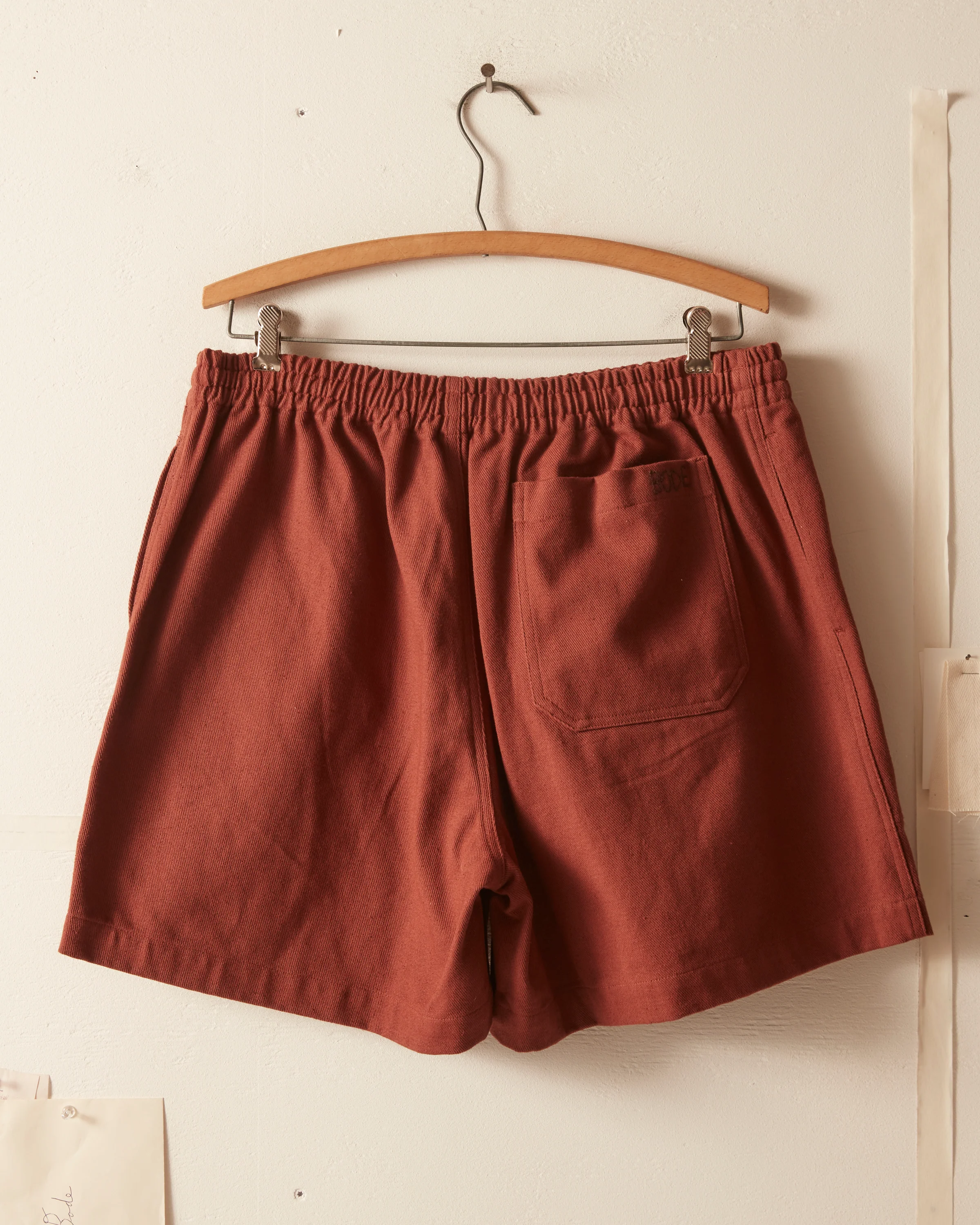 Twill Rugby Short - Cinnamon - Image 3