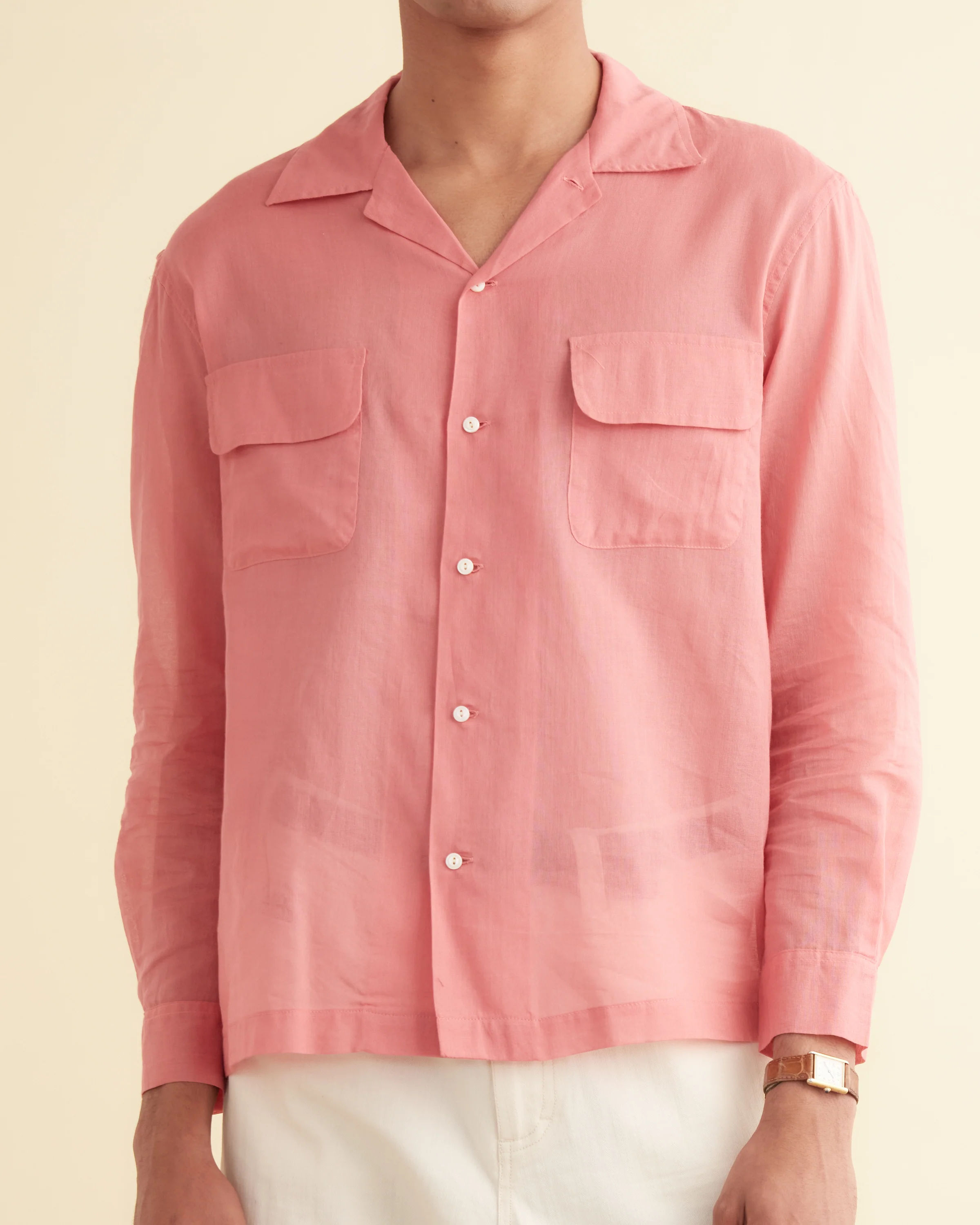Voile Havana Shirt - Pink - Image 2