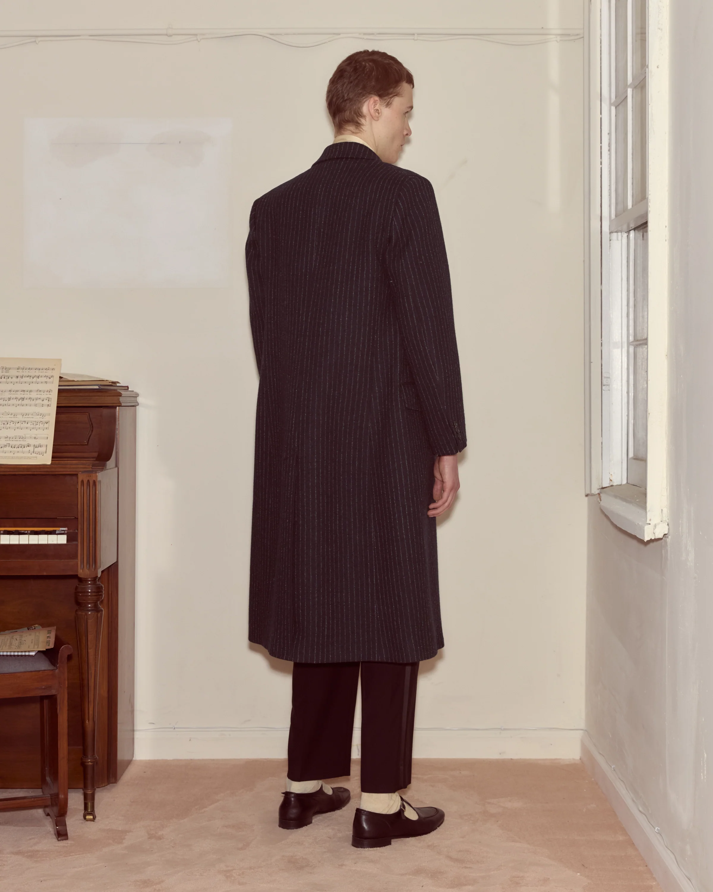 Waldorf Pinstripe Coat - Image 3
