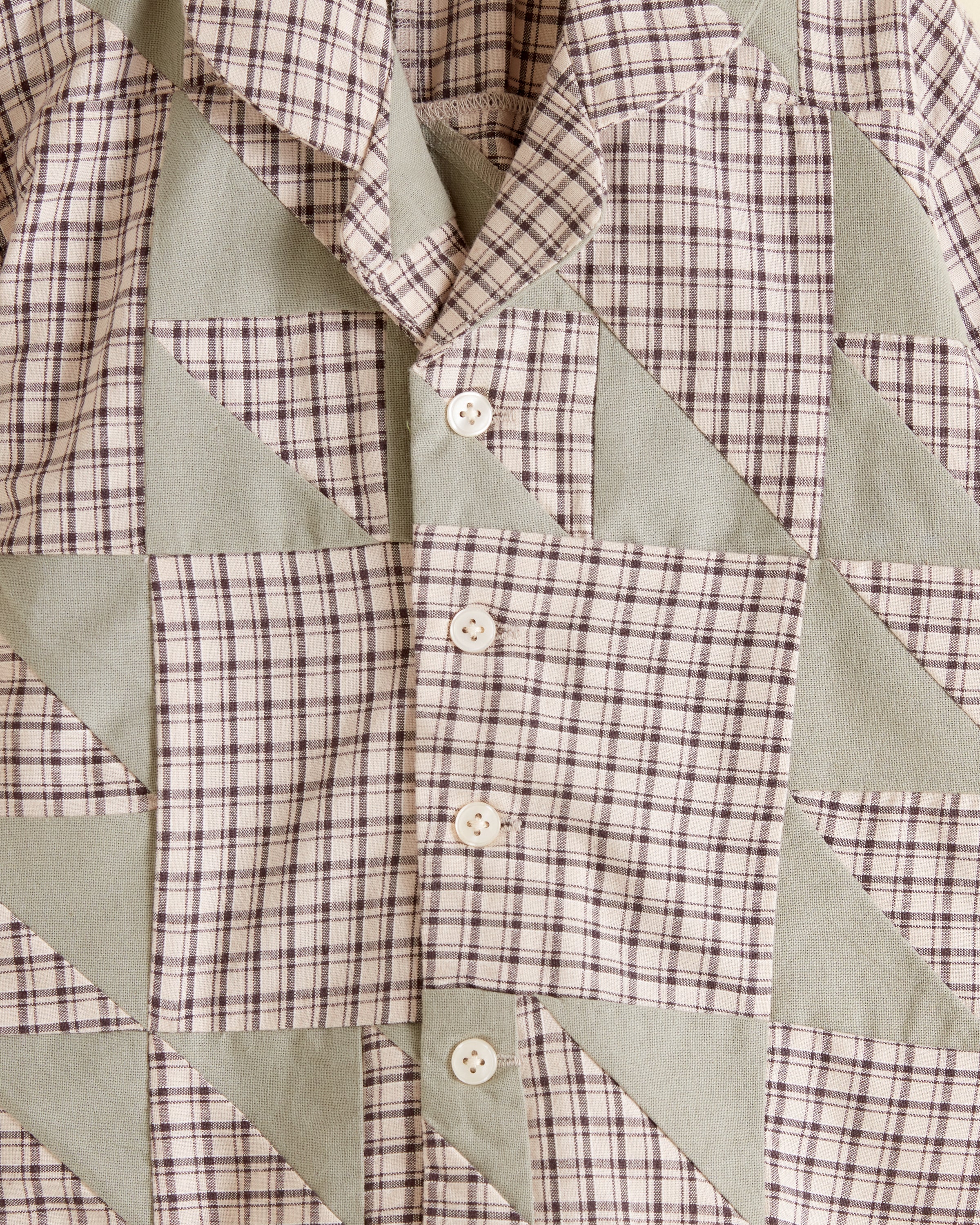 Wandering Lover Quilt Kid's Shirt - Mint - Image 2