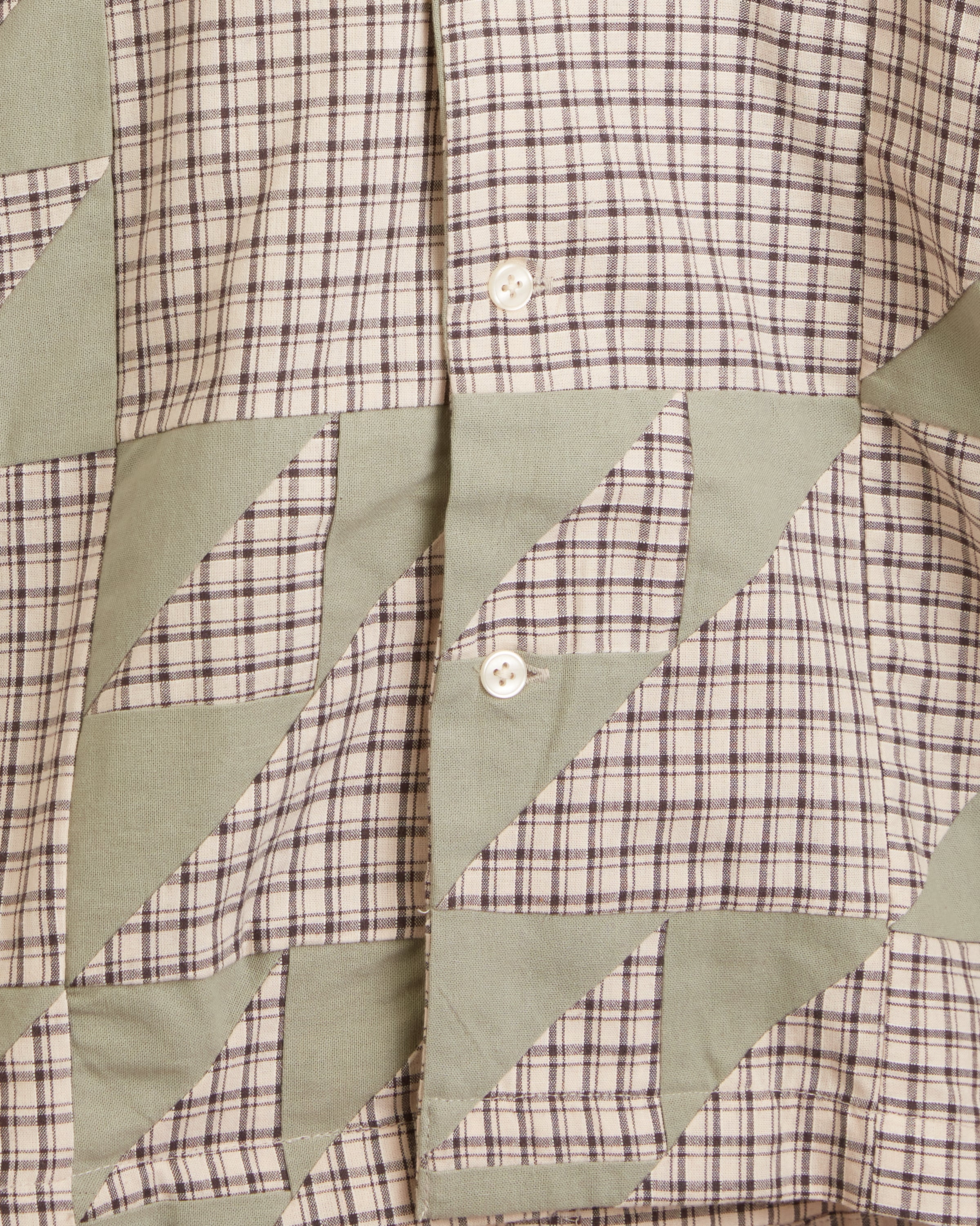 Wandering Lover Quilt Long Sleeve Shirt - Mint - Image 2
