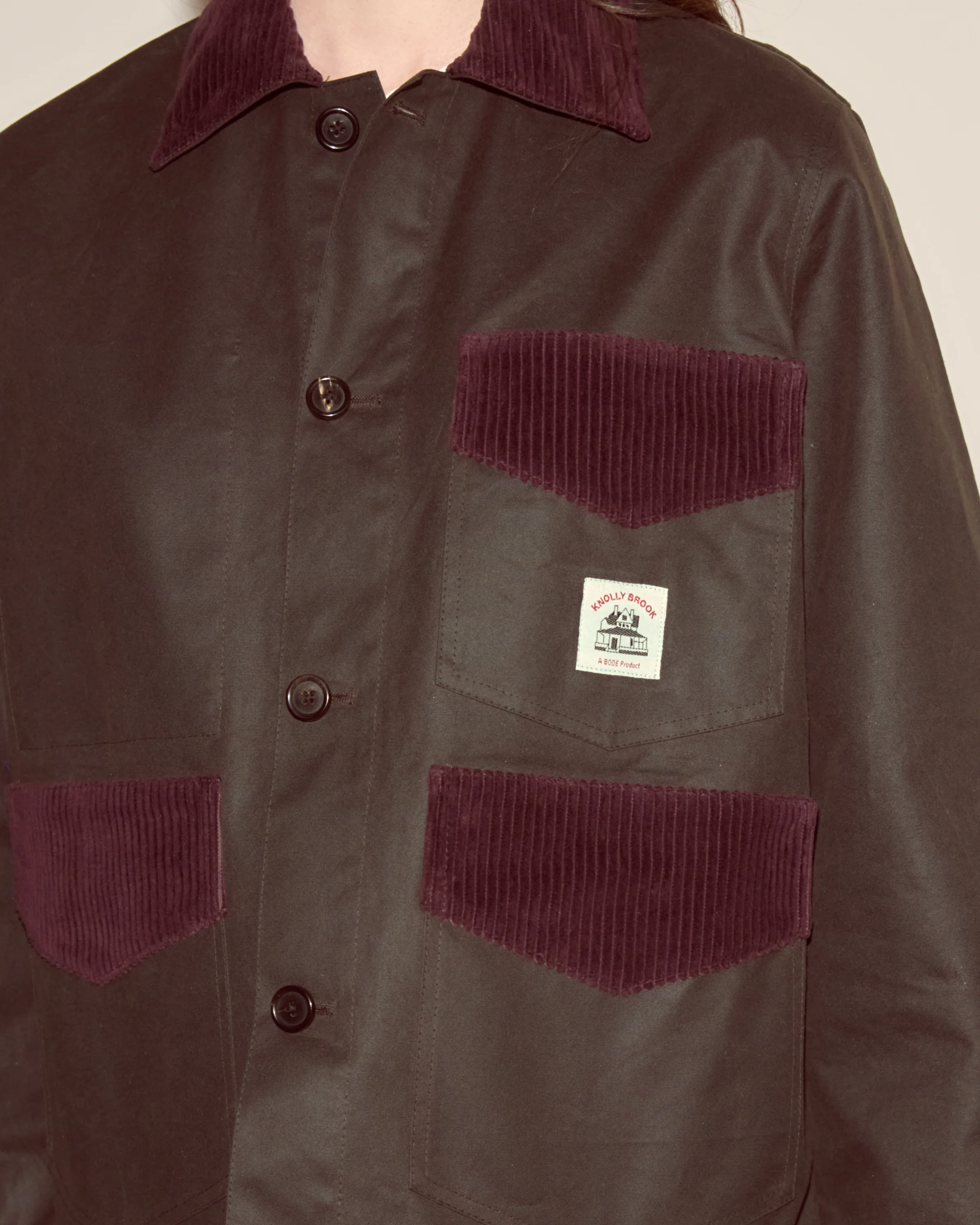 Waxed Craft Jacket - Brown - Image 2