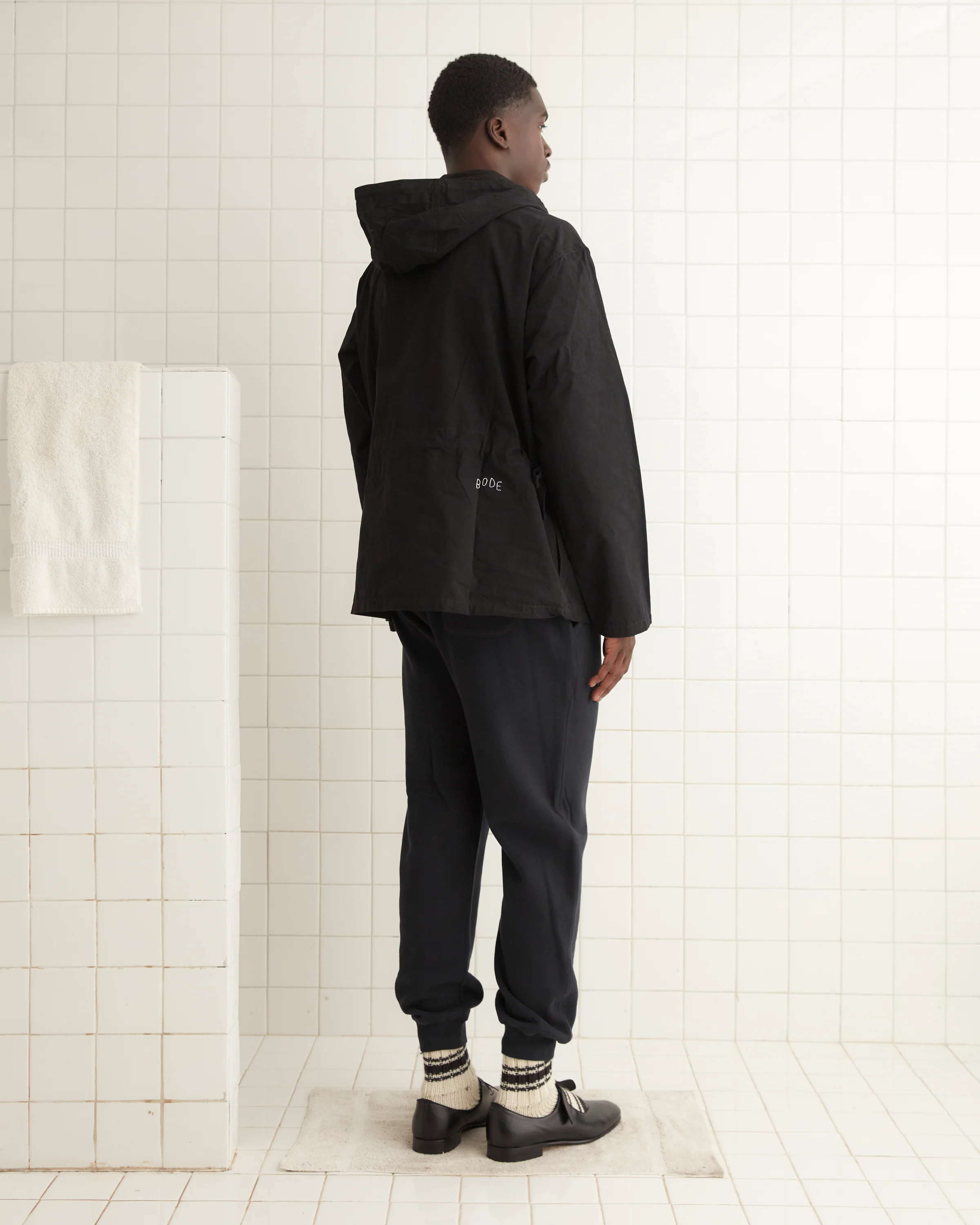 Waxed Tie Anorak - Image 3