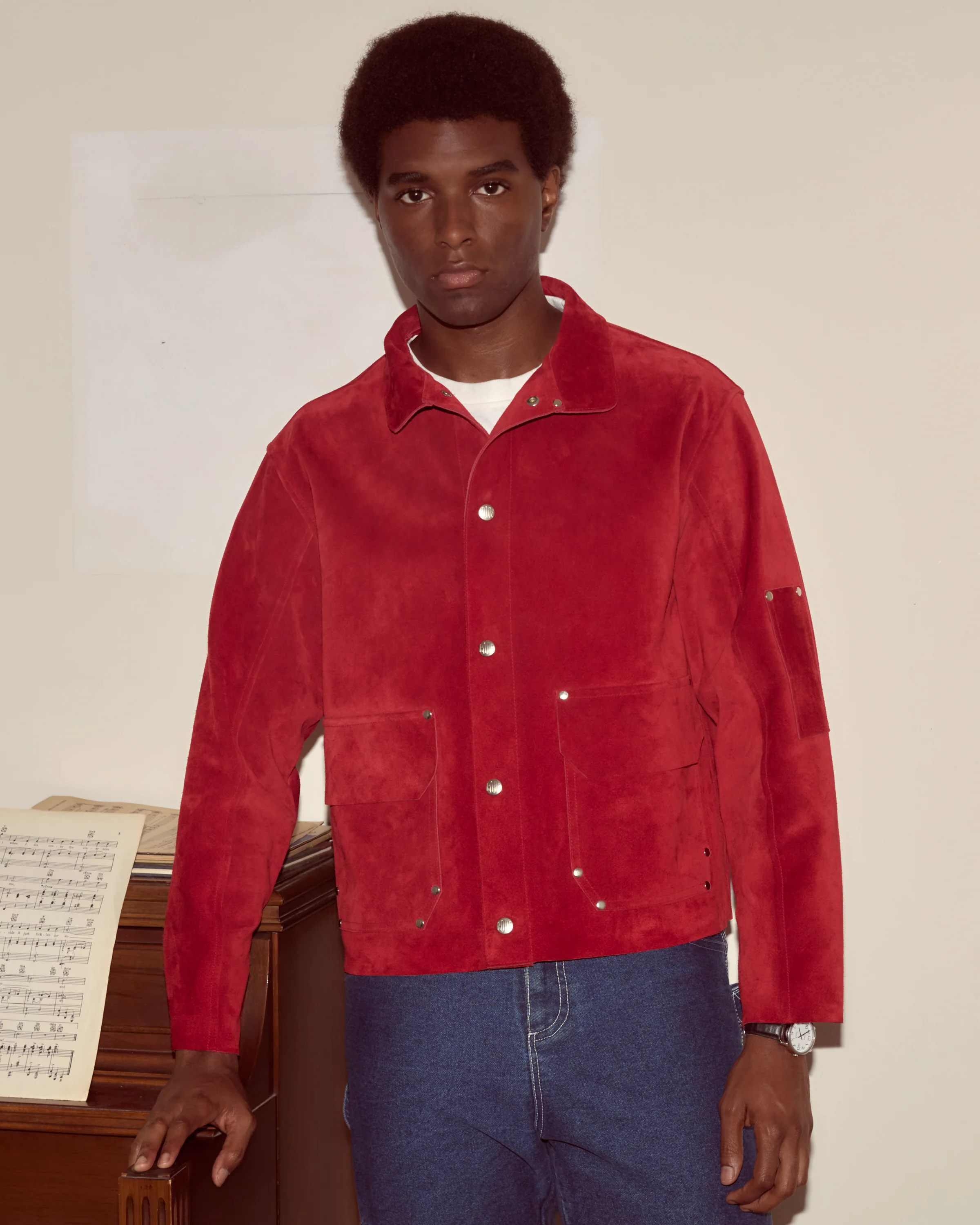 Welding Jacket - Red