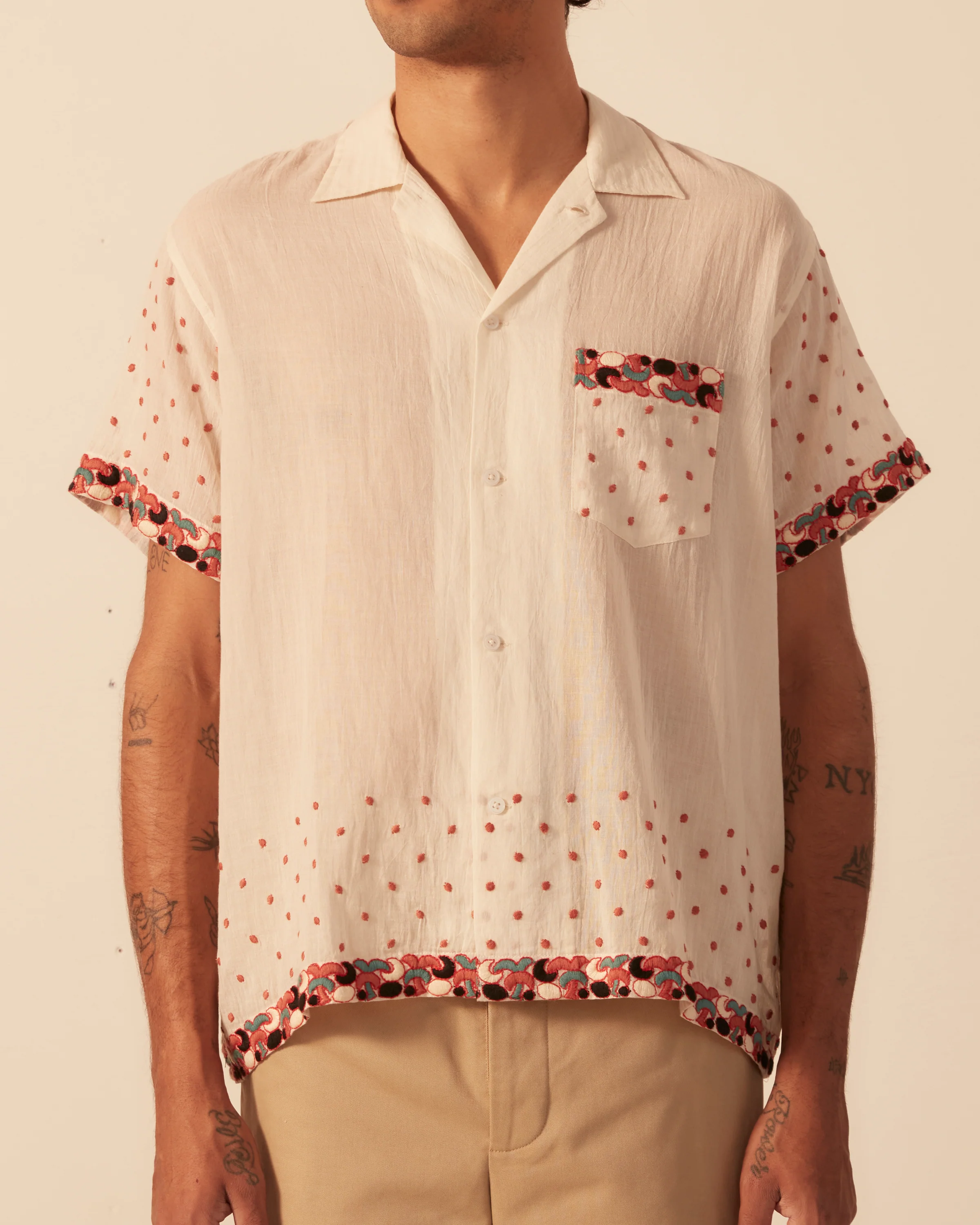Whirling Dot Short Sleeve Shirt - Image 2