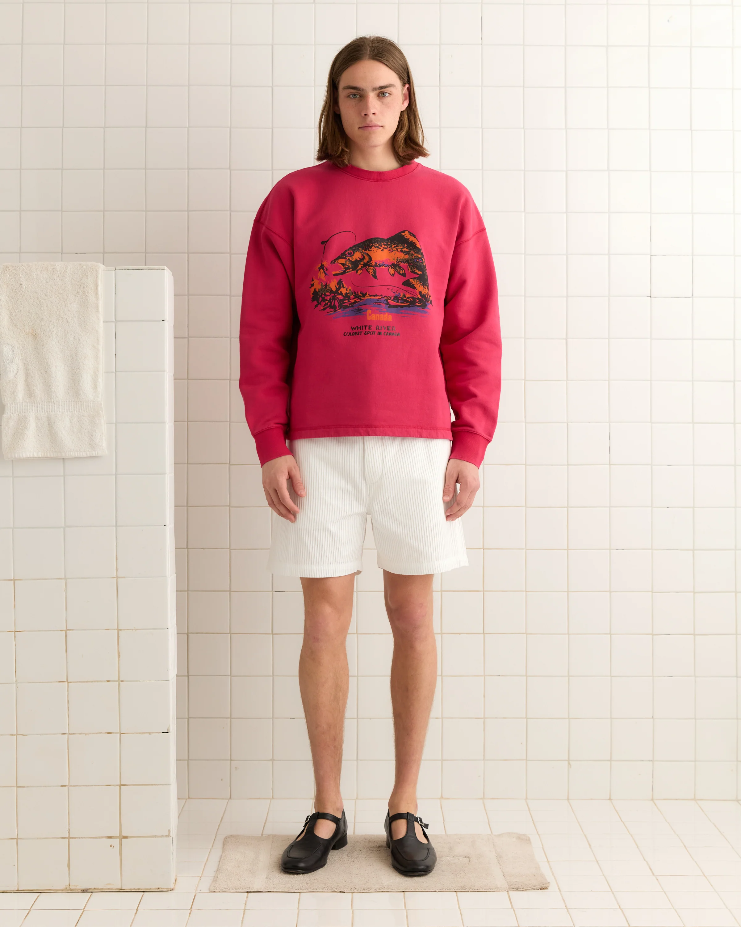 White River Crewneck - Red