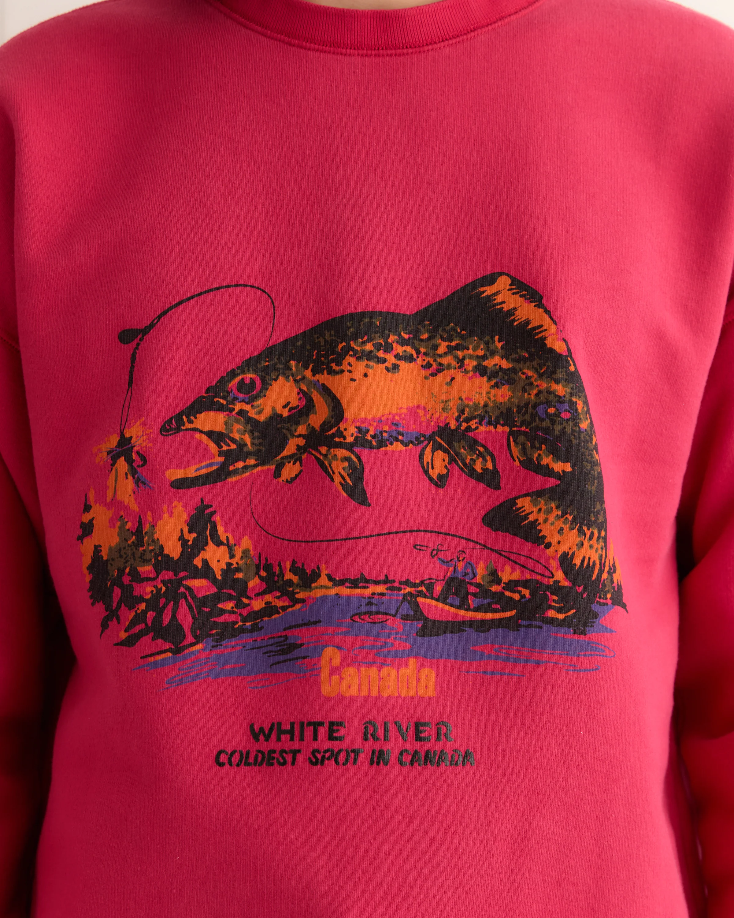 White River Crewneck - Red - Image 2