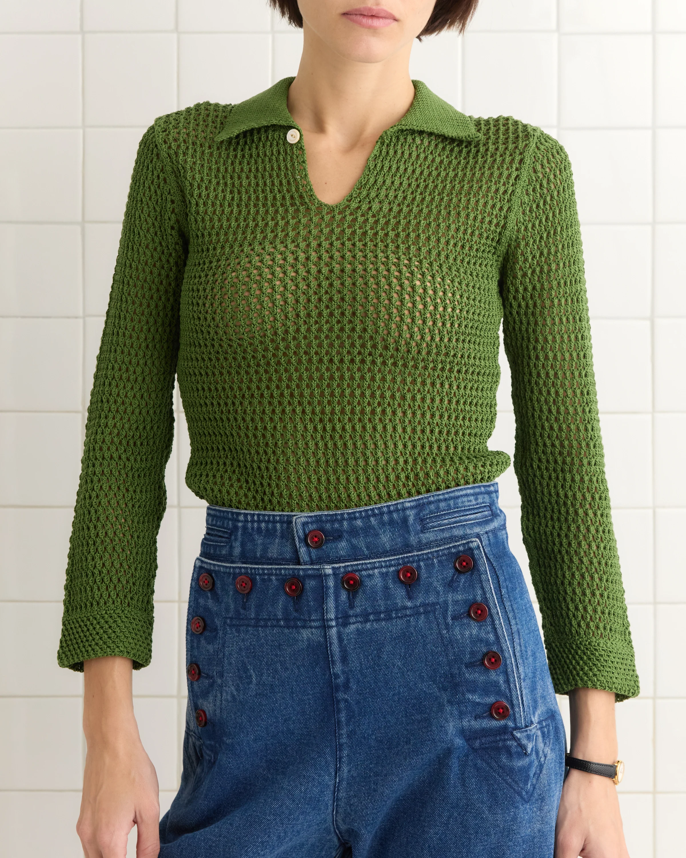 Willows Pullover - Green - Image 2